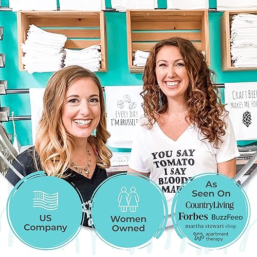 Miniatura 5 de Moonlight Makers Funny Kitchen Towels, Chop It Like It's Hot, Flour Sack Tea Towel, Sweet Housewarming Gift, Funny Dish Towels, Farmhouse Kitchen