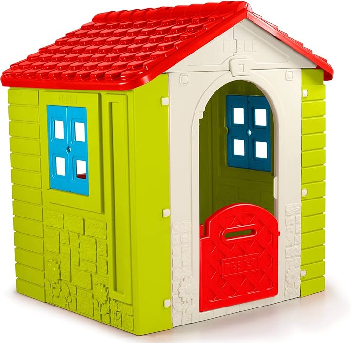 feber casetta wonder house con porta d`ingresso con buca per le lettere 800013046