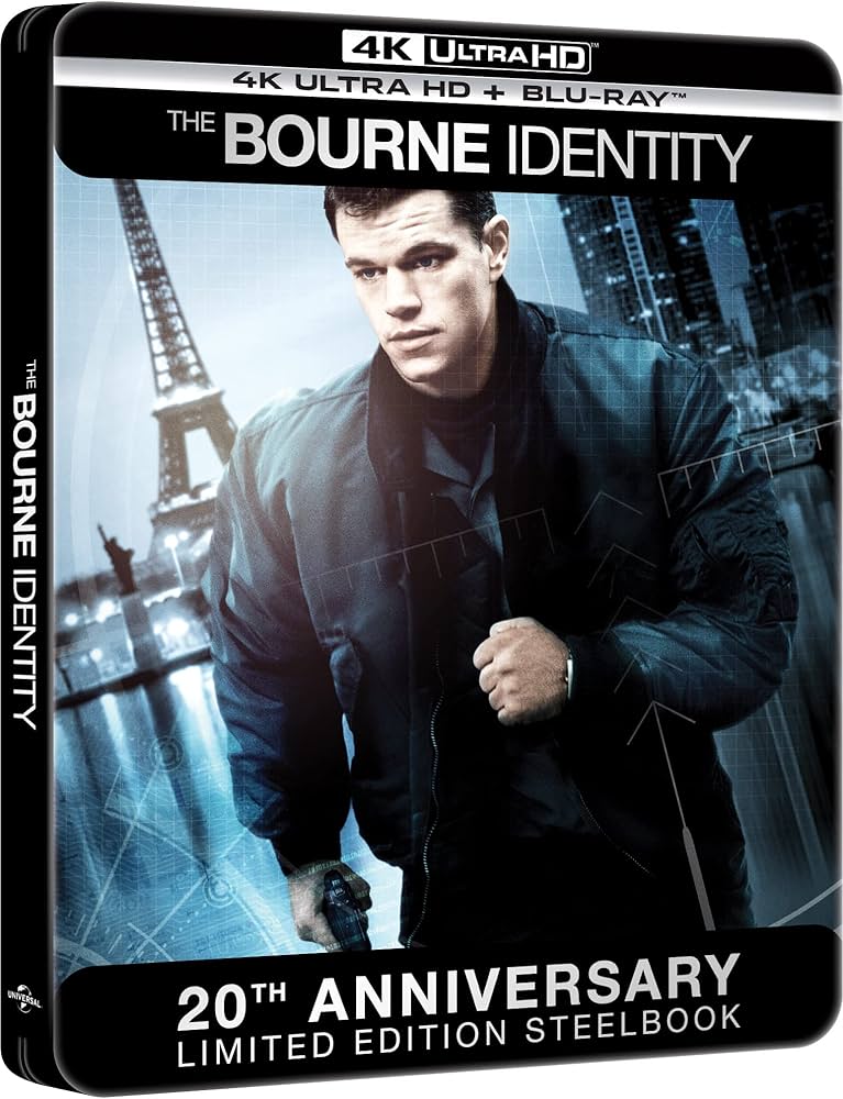その他 Bourne Identity [Blu-ray] BOURNE IDENTITY, 20th Ann. Steelbook (4K Ultra HD + Blu-Ray