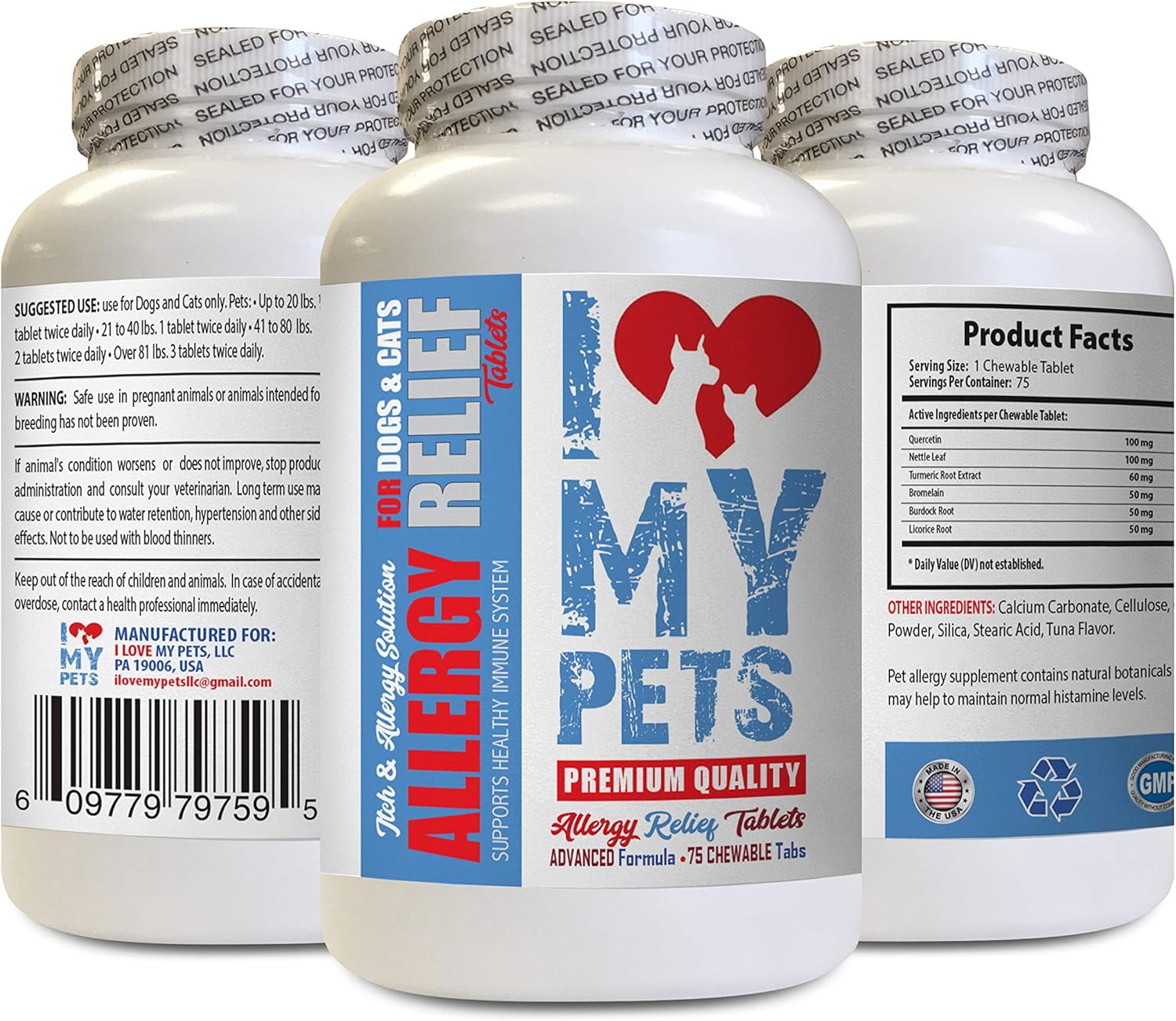 Cats Allergy Relief Dog and CAT Allergy Relief for