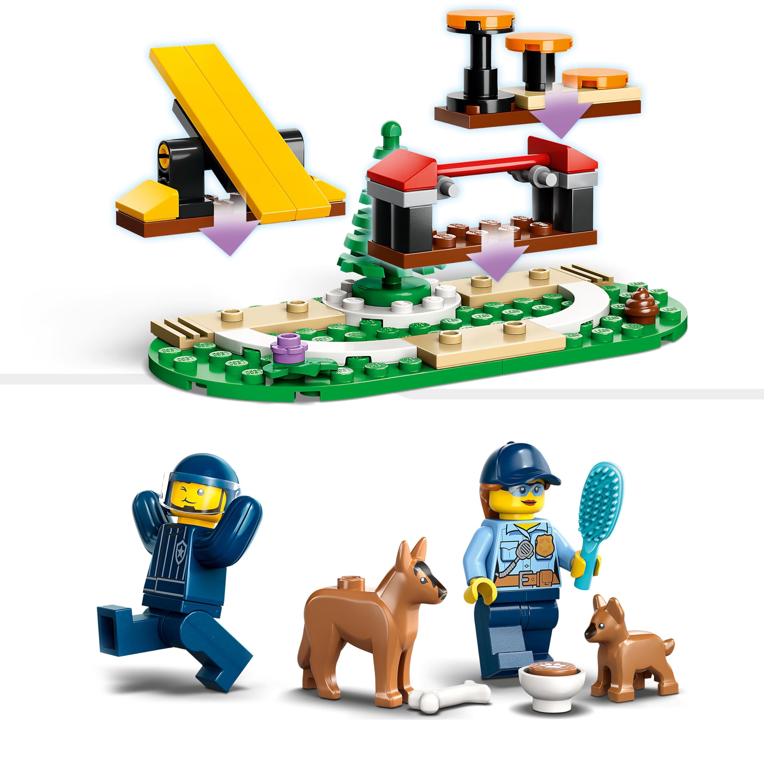 LEGO® City Mobil Polis Köpeği Eğitimi 60369-5 Yaş ve Üzeri