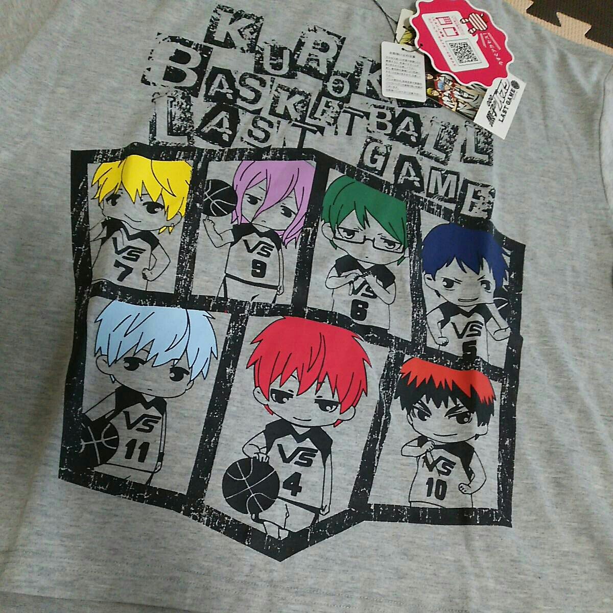 黒子のバスケ last gameコラボ Tシャツ Mサイズ 4枚セット Amazon.co.jp: タグ付 黒子のバスケ しまむら 半袖TシャツMサイズ