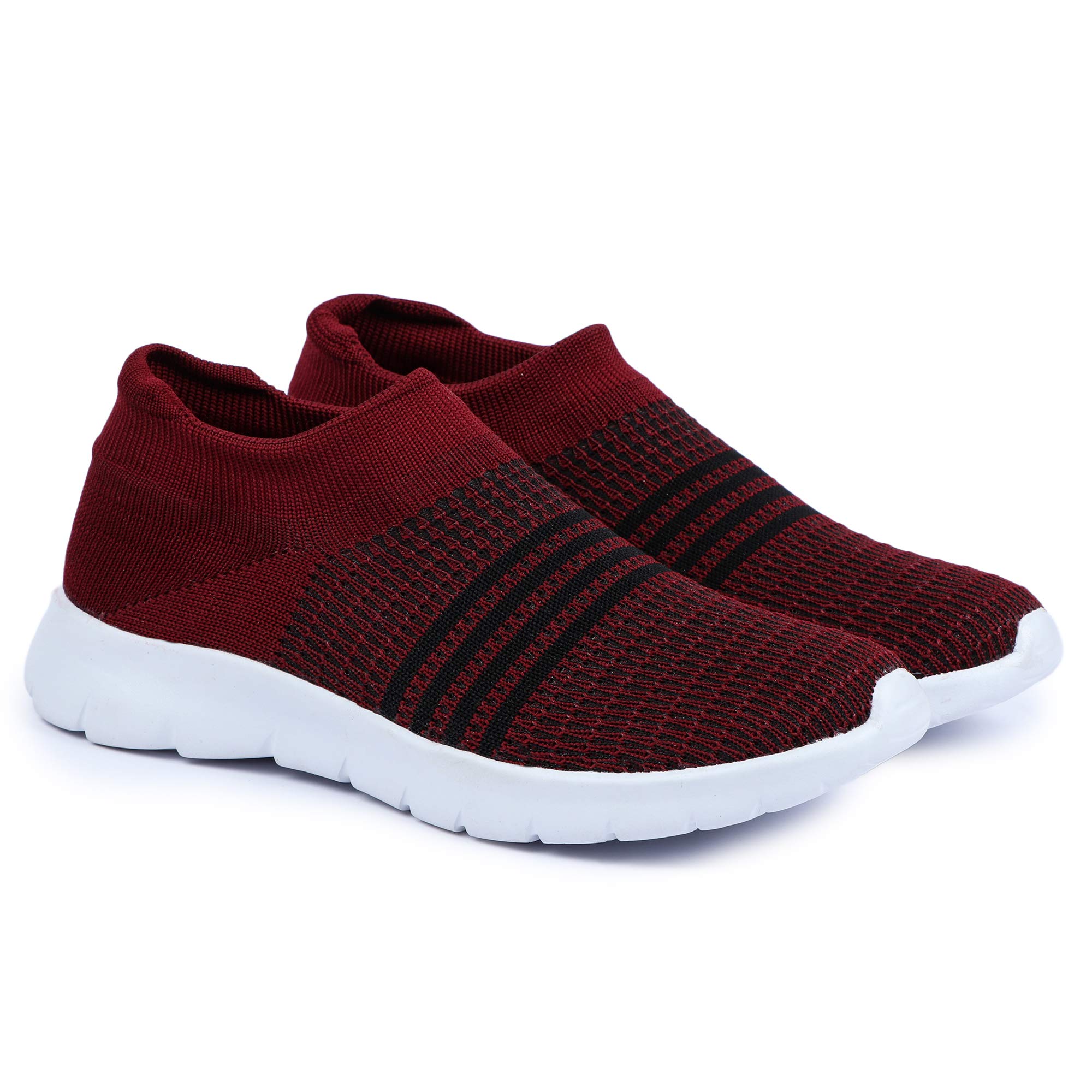 Earth Step Womens Es Womens Es-5001 Knitted, Running, Sports, Walking, Gym Slipon Shoes Knitted, Running, Sports, Walking, Gym Slipon Shoes, Maroon - 4 UK (B08Y6XFHJ9) Amazon Price History, Amazon Price Tracker