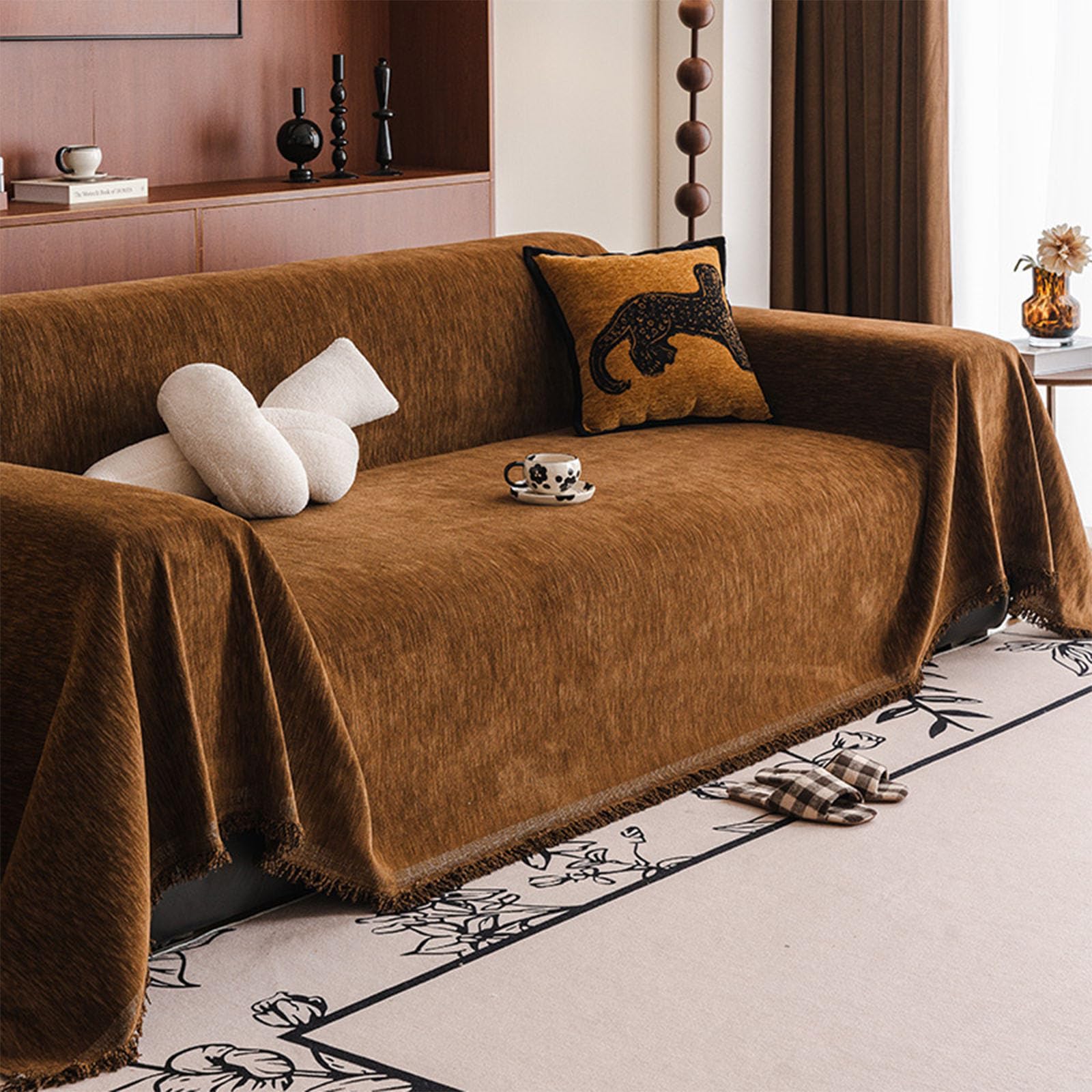 Plaid pour canapé et banc idéal pour vos soirées cocooning