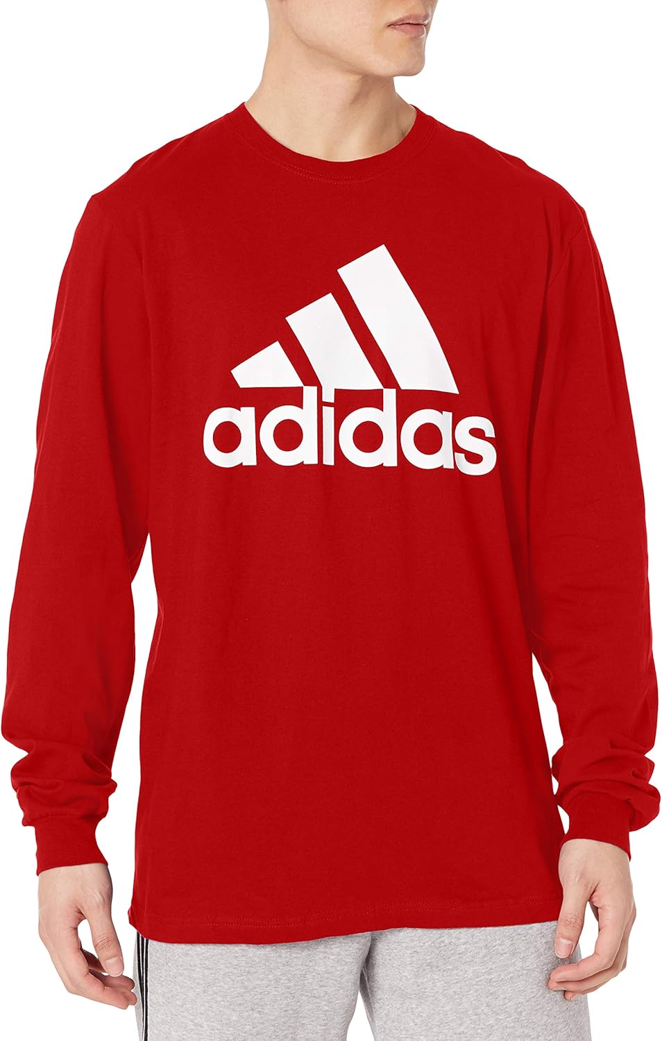 adidas Mens Long Sleeve Tee