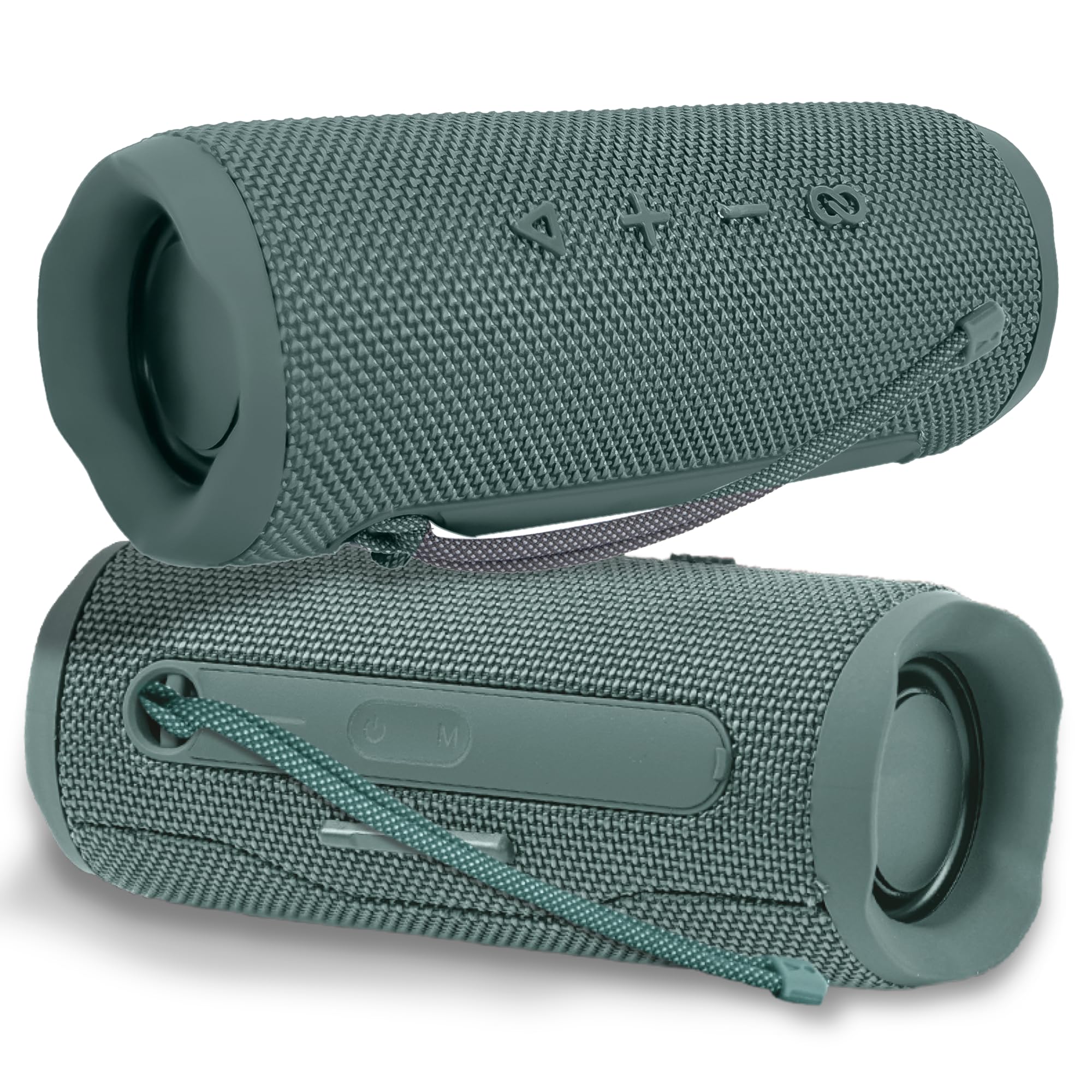 Santana Sounds Energia Bluetooth Wireless Speaker - Dual 5 Watt Speaker - High-Definition Sound - Pairing Capability - Up to 20 Hours Playtime -