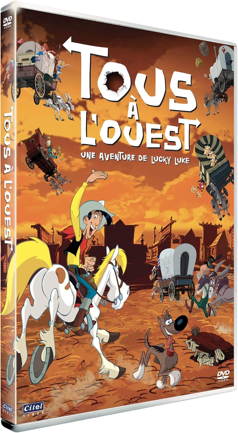 Tous à L Ouest Une Aventure De Lucky Luke Tous à l'Ouest : Une Aventure de Lucky Luke: DVD et Blu-ray : Amazon.fr