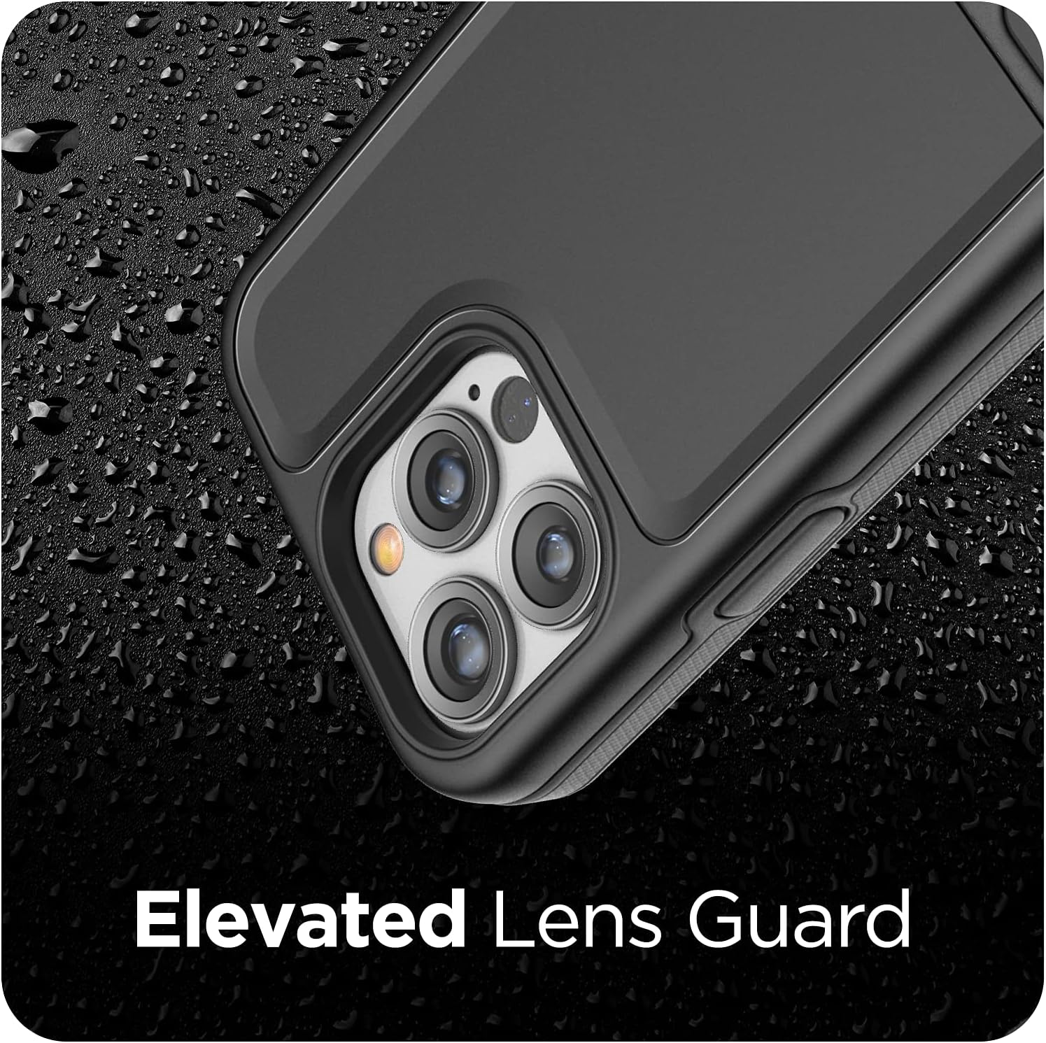 Encased Rebel Designed for iPhone 13 PRO Belt Clip Case (2021) Protective Shockproof Case with Holster (Black) - Image 5