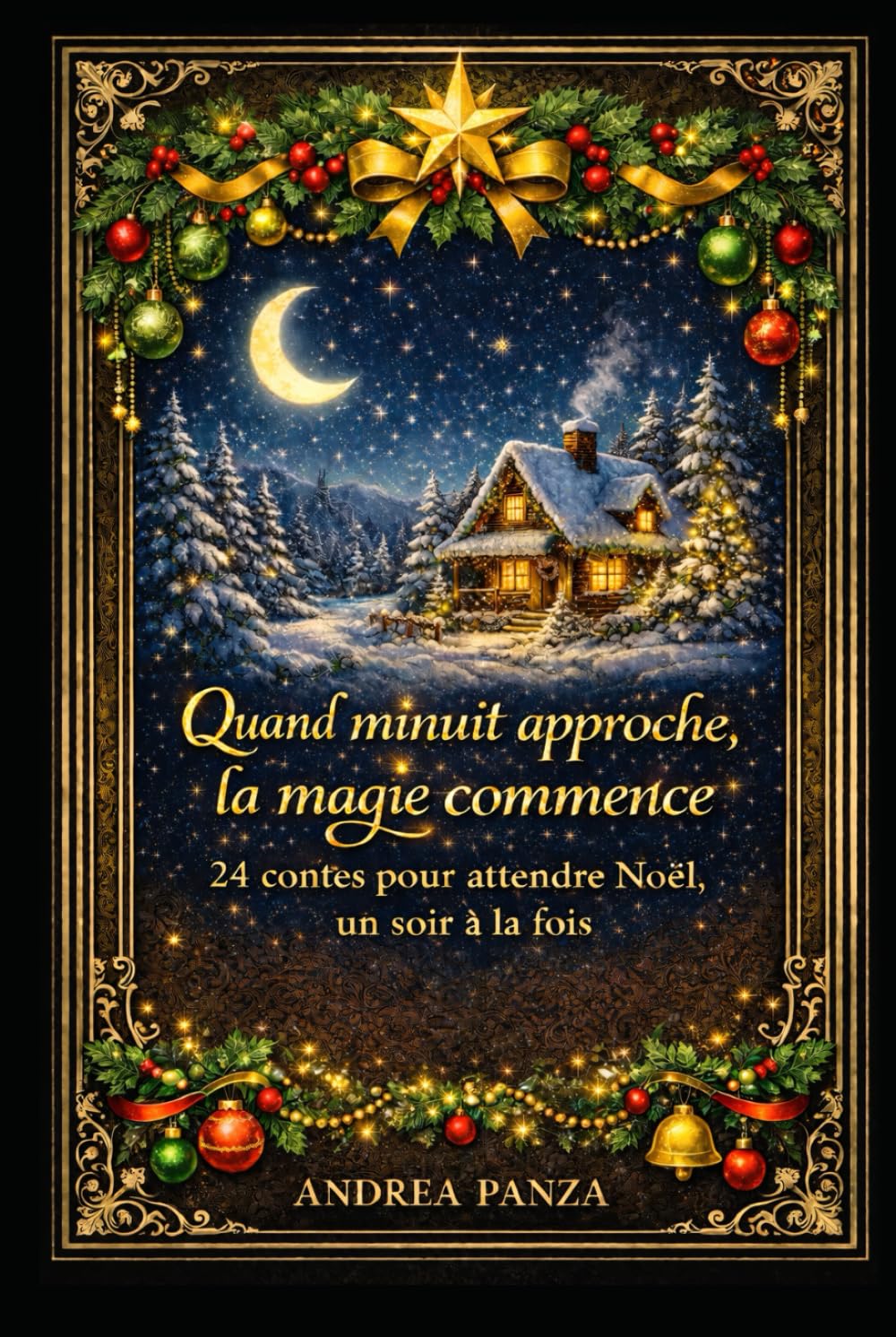 QUAND MINUIT APPROCHE, LA MAGIE COMMENCE: 24 contes pour attendre Noël, un soir à la fois