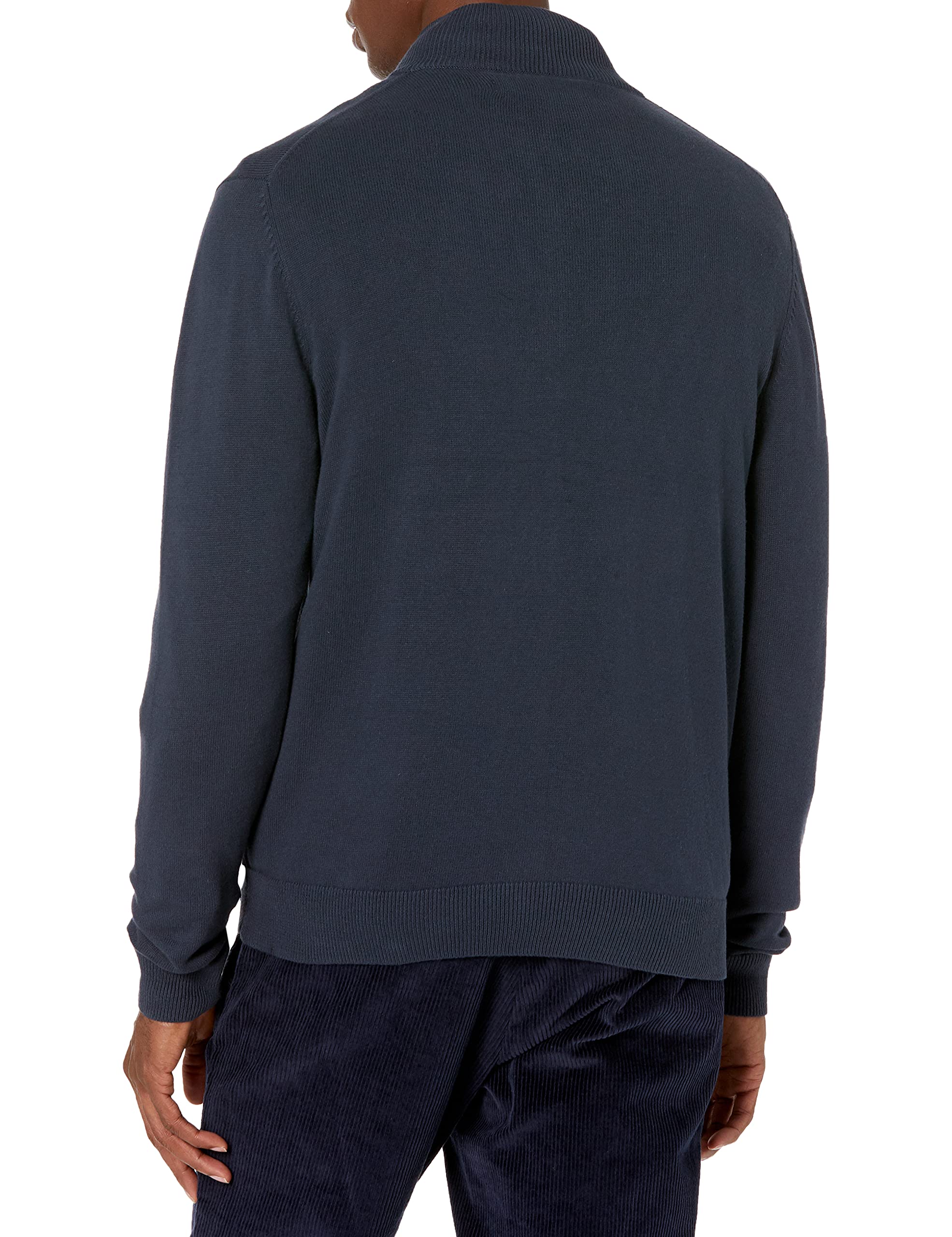 Amazon Essentials Hombre Jersey de Algodón con Cremallera Completa