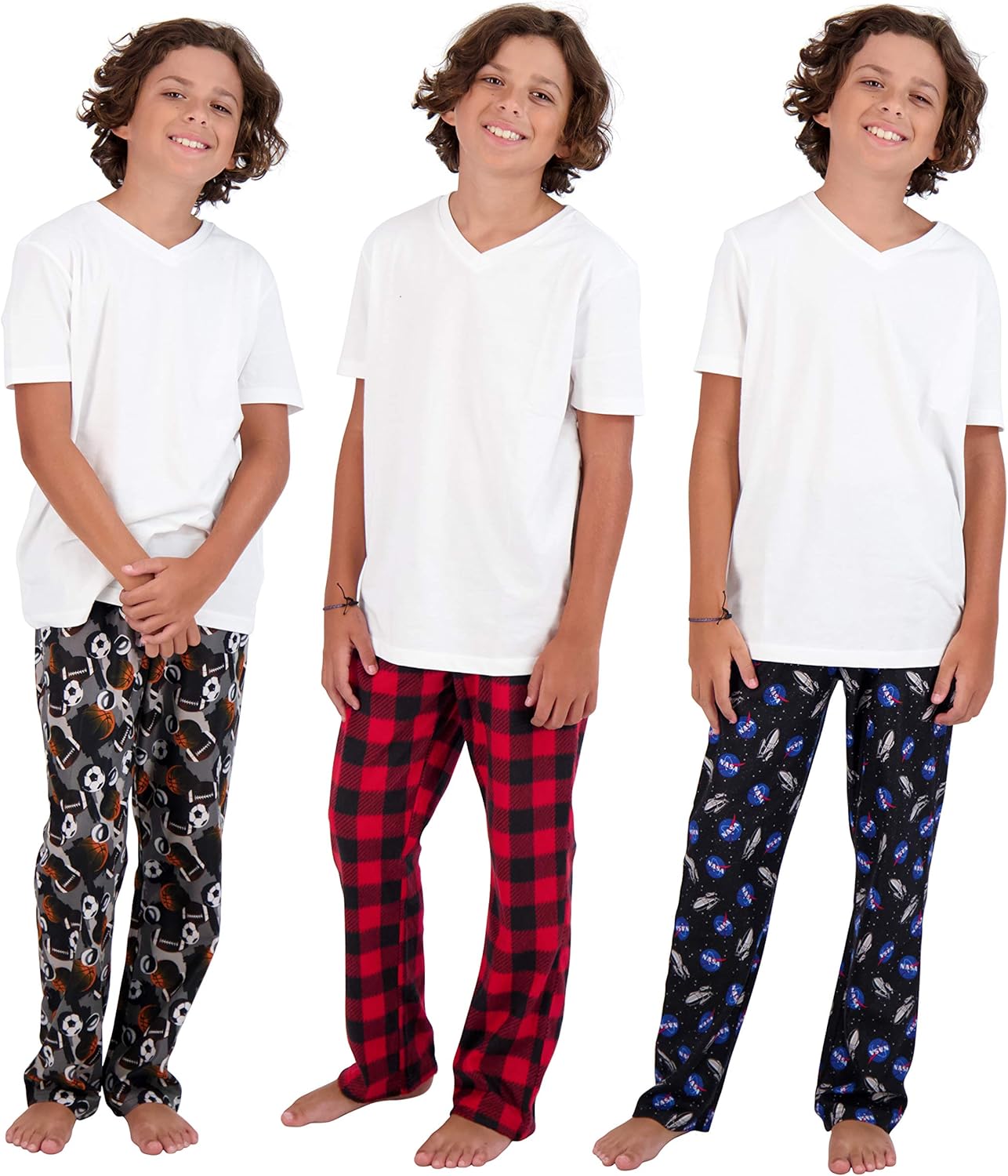 Boys pyjamas 3 pack Clearance