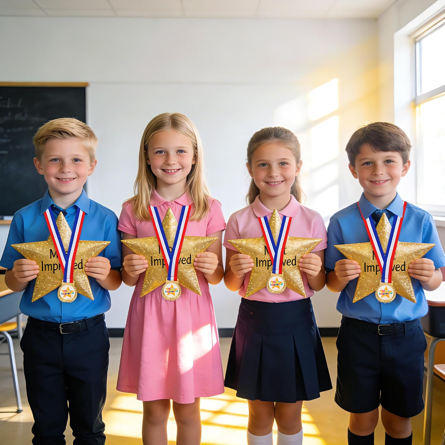 K1tpde Award Medals with Neck - 30PCS Bronze Winner Medals Bulk Prizes for Kids Trophy Award Prize Gifts for Adults and Students Academic Competitions, Tournaments