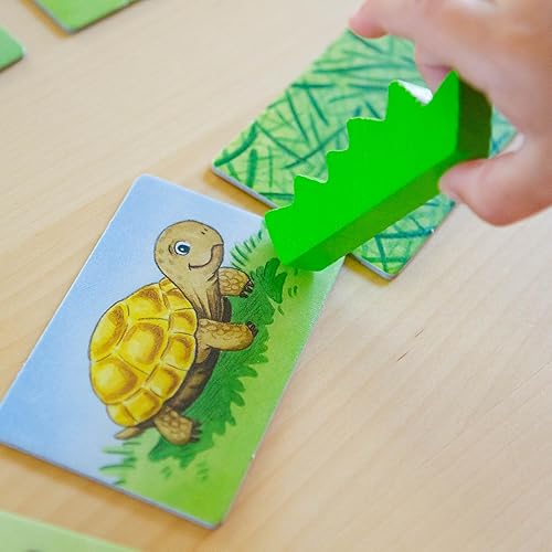 Miniatura 5 de HABA Mis primeros juegos: un juego de memoria y juego para niños pequeños a partir de 2 años, Nibble Nibble Munch Crunch, actividades de aprendizaje