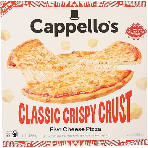 CAPPELLOS Five Cheese Crispy Crust Pizza, 18 OZ