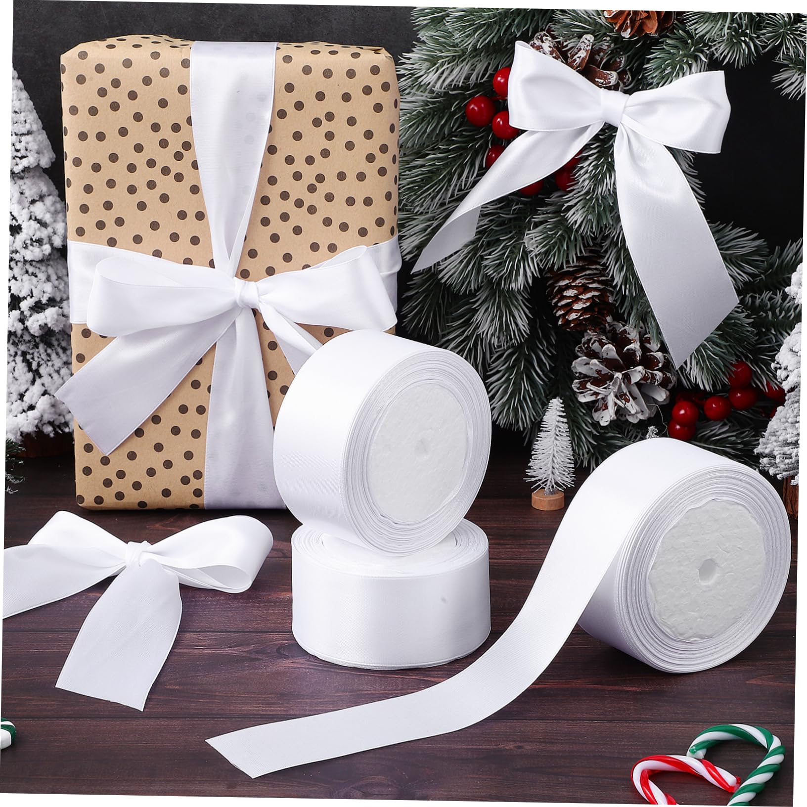 Angoily 12 Nastro Decorativo in Confezione da da Nastro per Confezioni Regalo Resistente e Riutilizzabile per Feste e Cerimonie