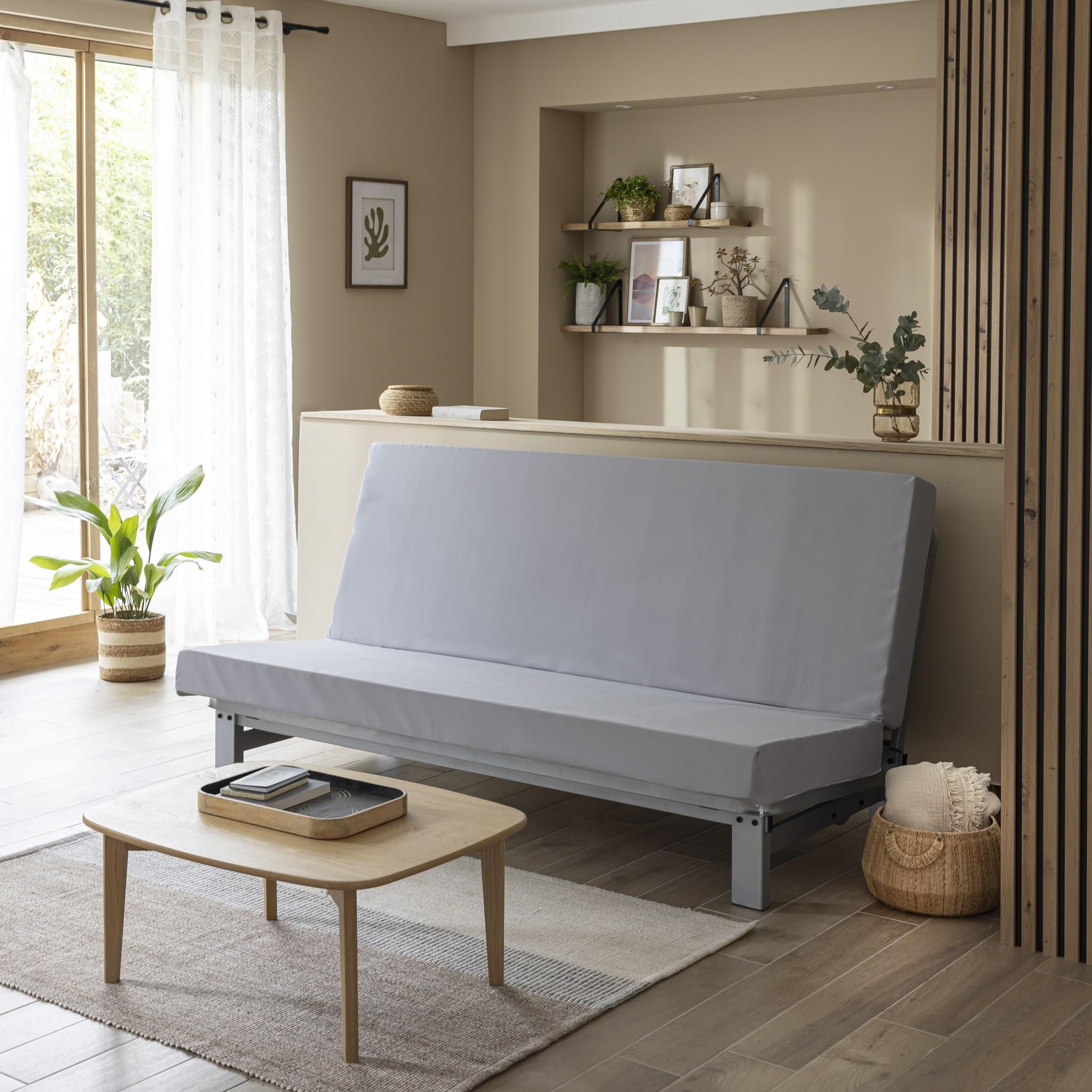 Terre de Nuit Matelas clic-clac Mousse 13 cm Le Fameux 140x190