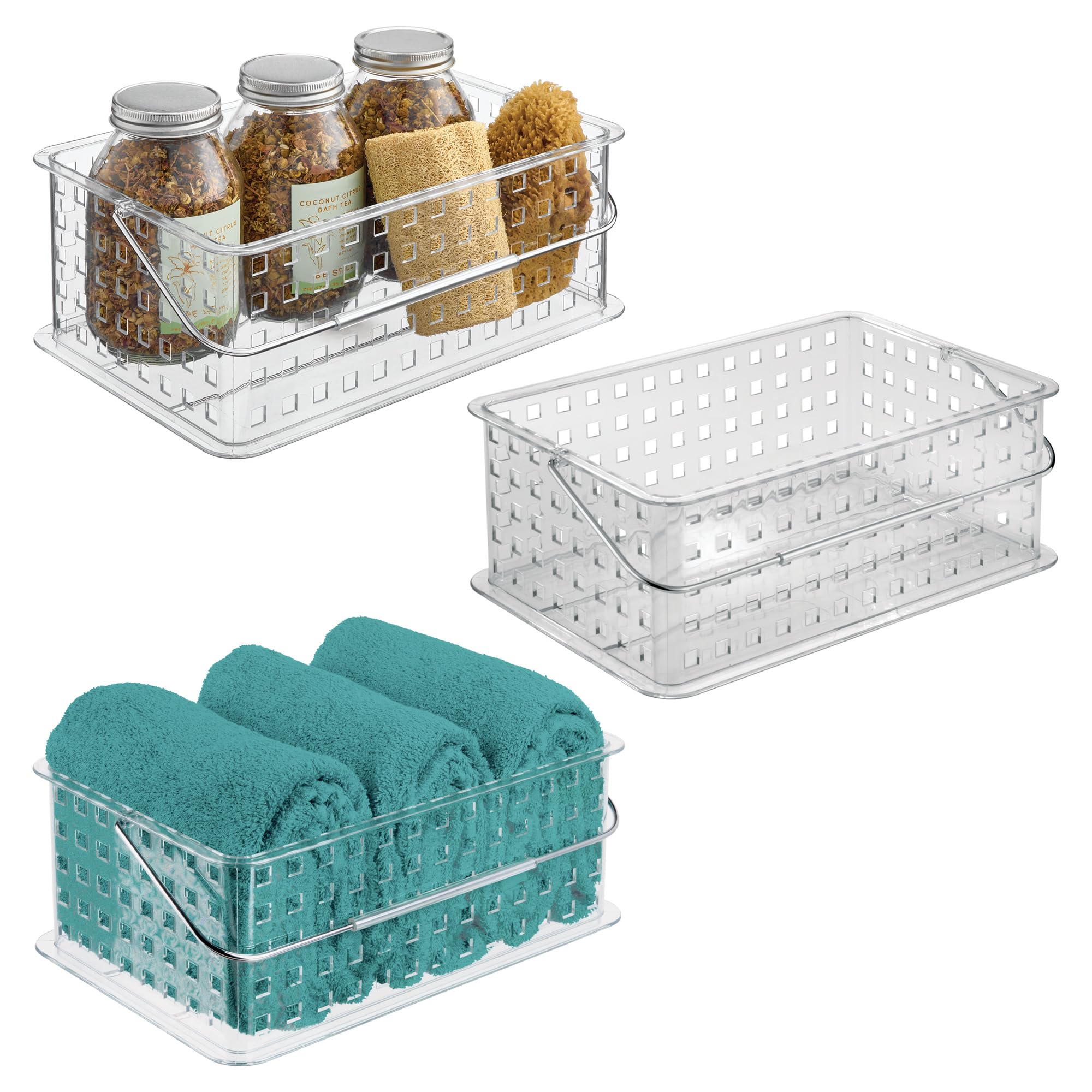 Panier InterDesign anti-désordre pour trier facilement les placards de cuisine