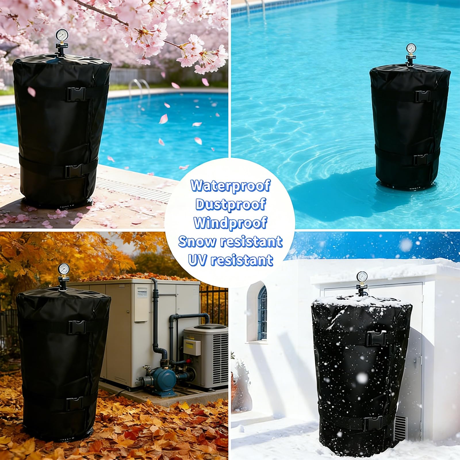 Excelente Protector de Filtro para Piscina de 28, 3 por 50