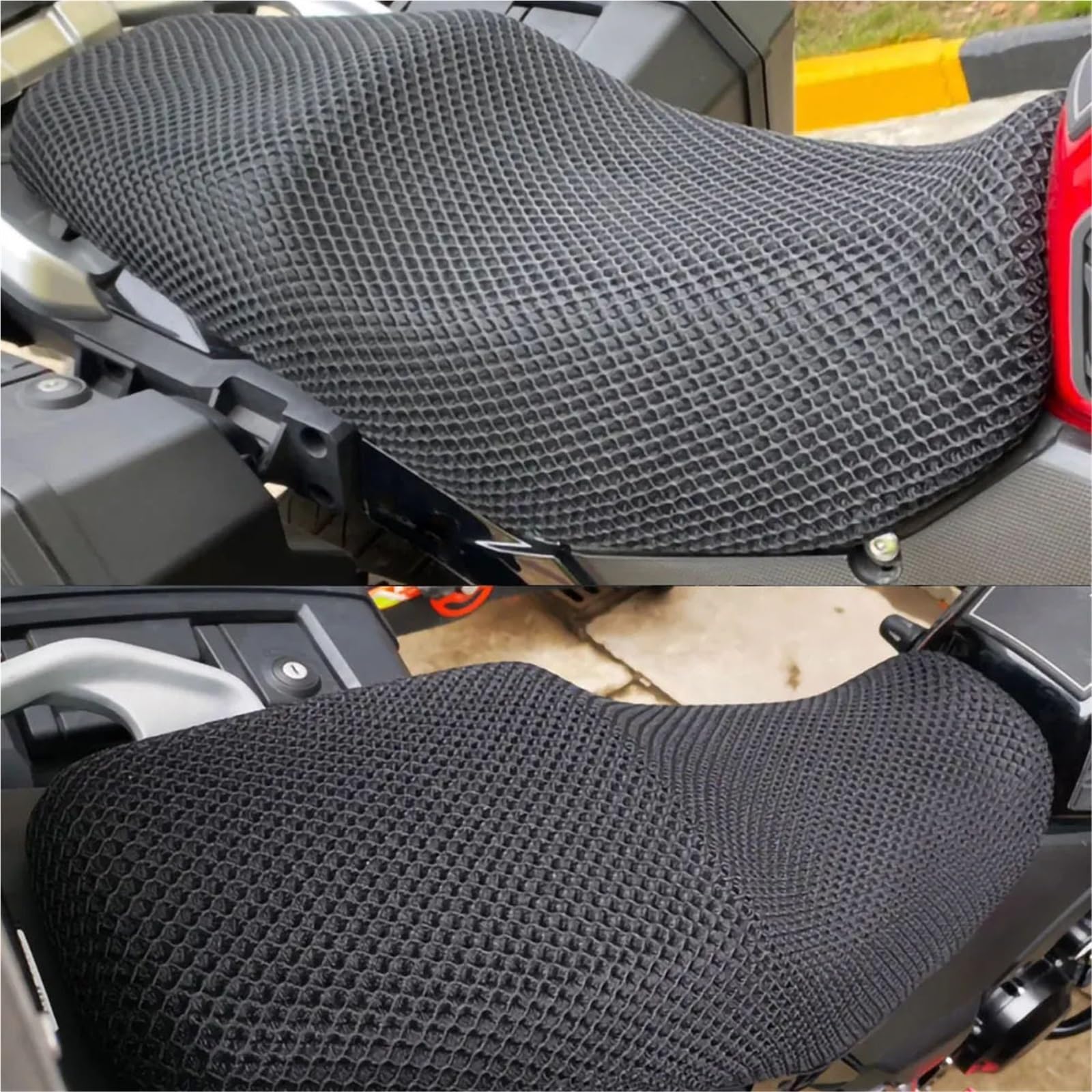Coprisedile Per Suzuki V-Strom DL650 In Tessuto Di Nylon Cuscino Protettivo Per Moto