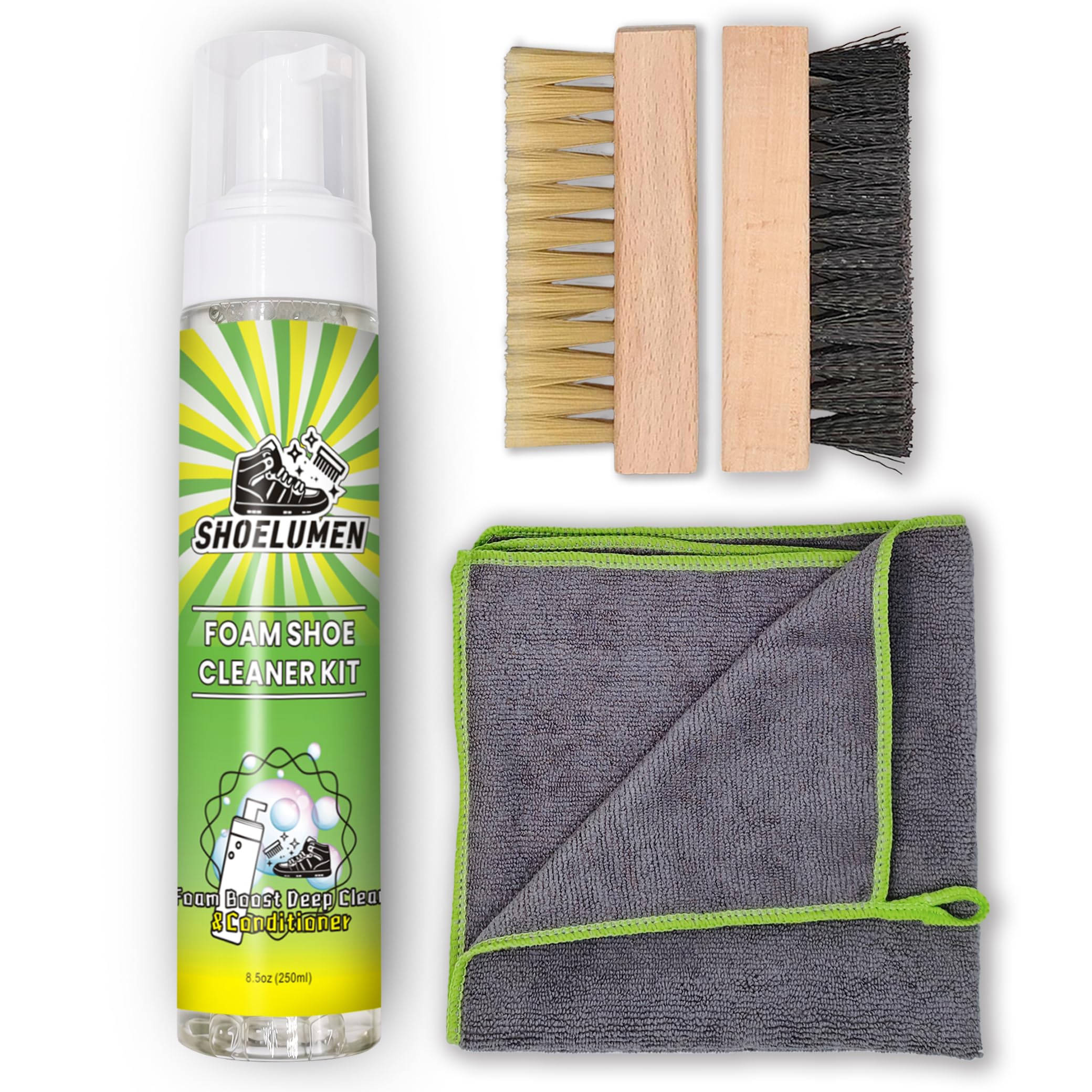 Shoe Cleaner Sneakers 8.5oz Kit
