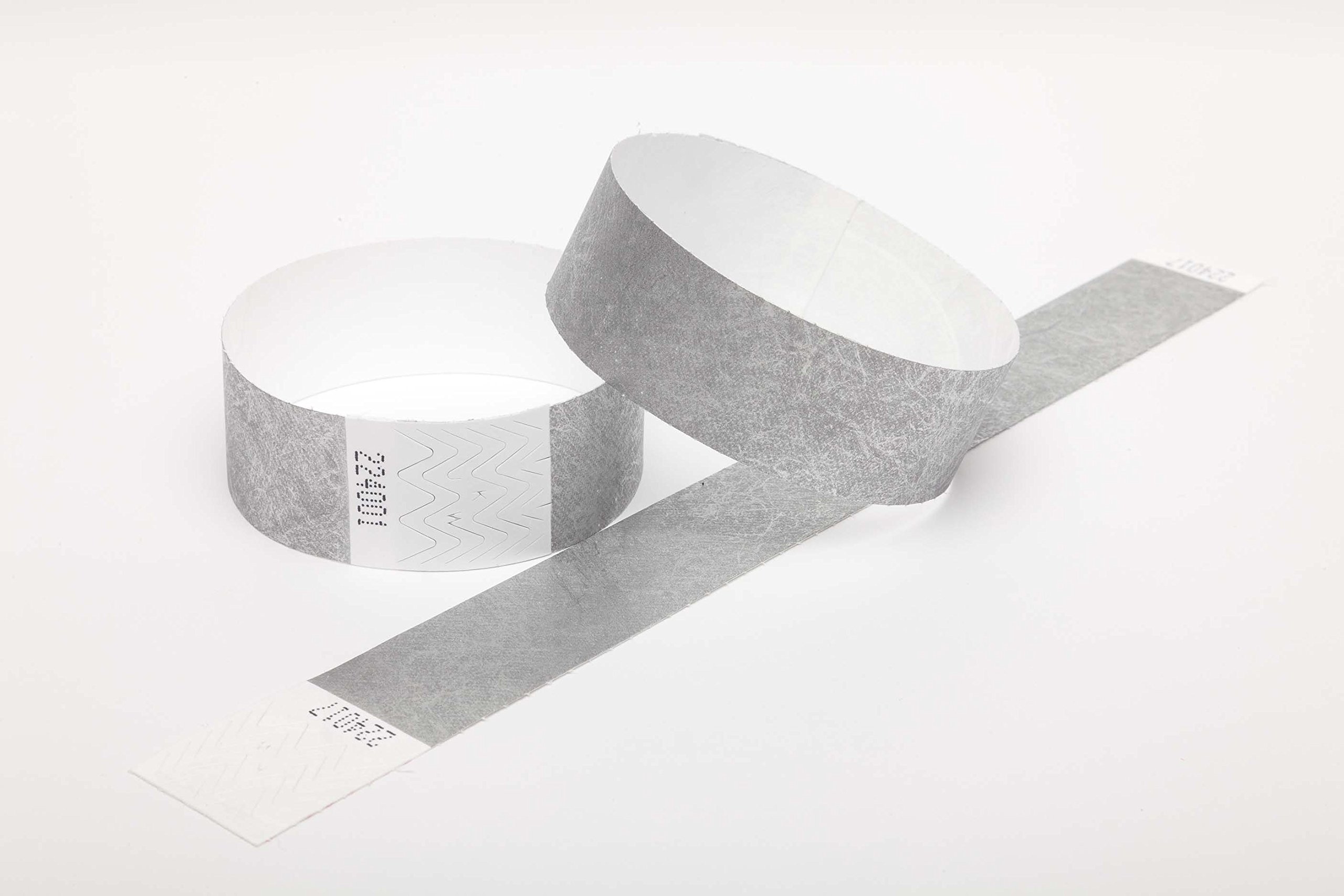 Muñequeras de Papel Tyvek 25 mm 50 sztuk
