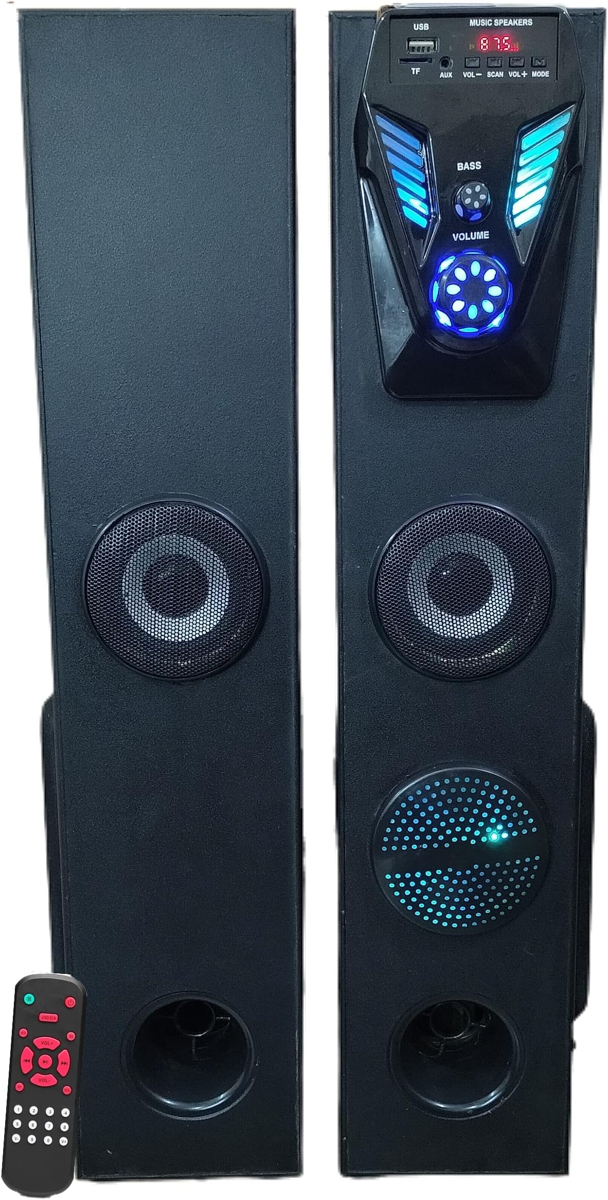 F&D T60X 220 W Bluetooth Tower Speaker (Black, 2.0 Channel) Price Buy