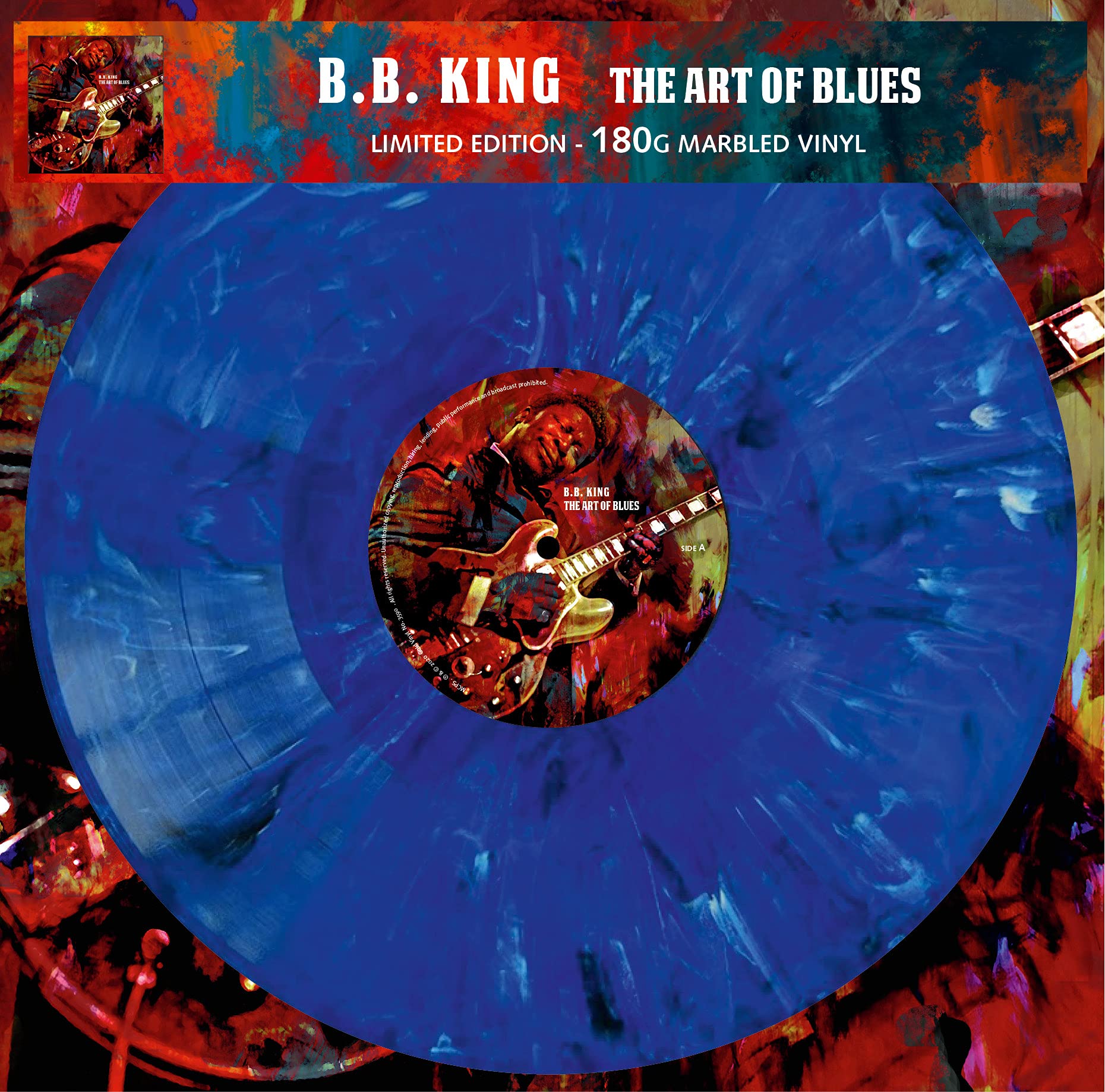 The Art Of Blues – Limitiert, 180 g marbled Vinyl (Vinyl LP)