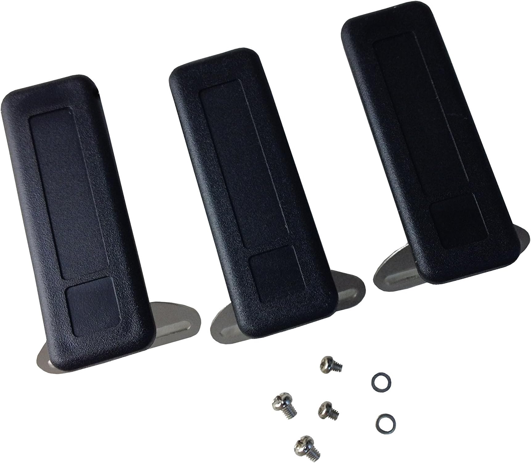 Anteenna TW-BC-01 (3 Packs) Replacement Handheld Radio Belt Clip with Screws for Baofeng UV-5R or More 10 Yeaers Ago Handheld Radio (Kenwood Icom ADI Rexon Standard Hora Union)