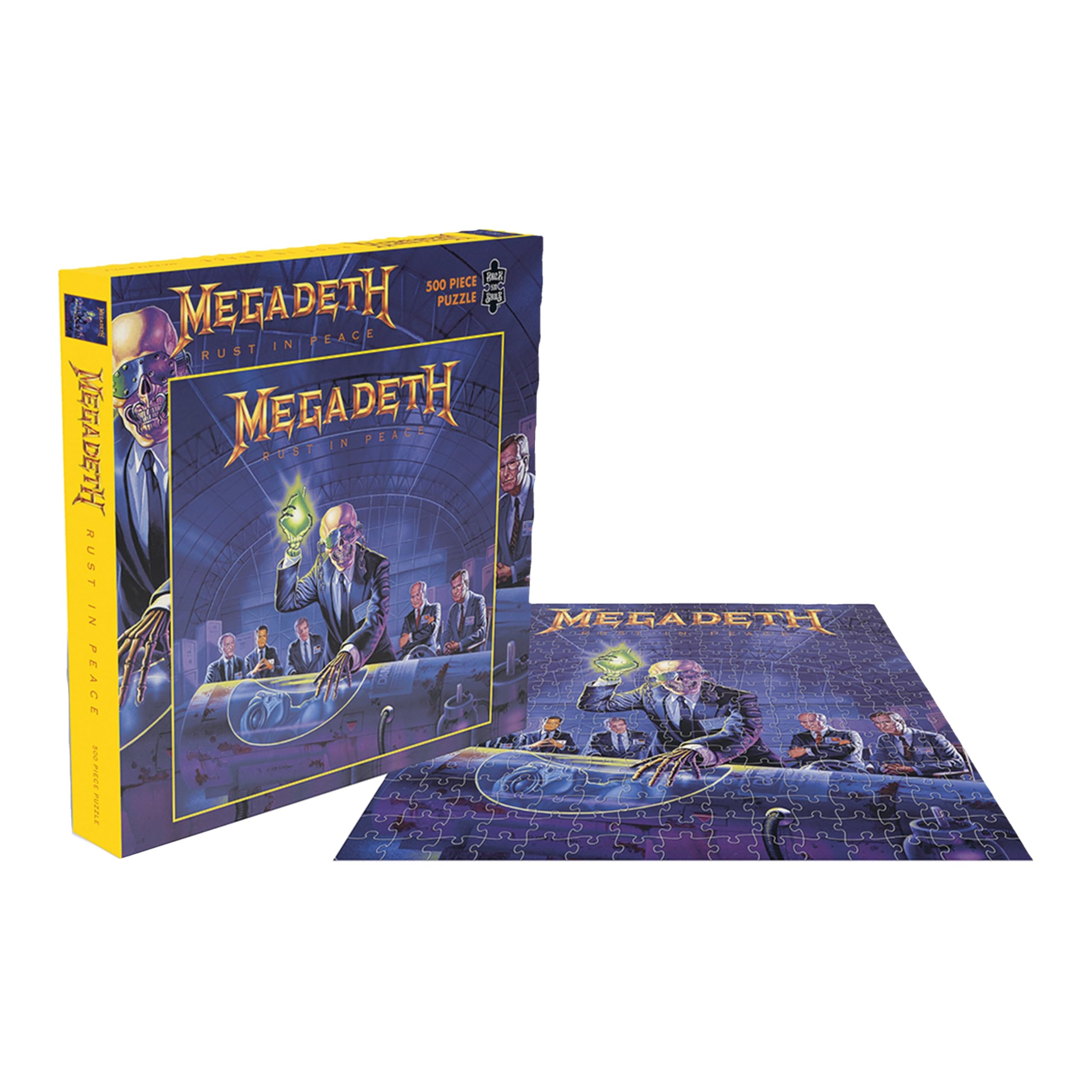 Amazon.com: Megadeth Rust in Peace (500 Piece Jigsaw Puzzle