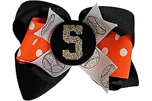 Boutique Bows Baseball Softball Glitter Hair Bows for Girls