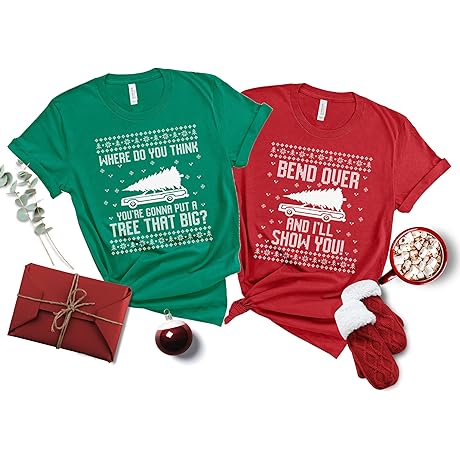 Why is the Carpet All Wet Todd Margo Couples Ugly Christmas Sweatshirts