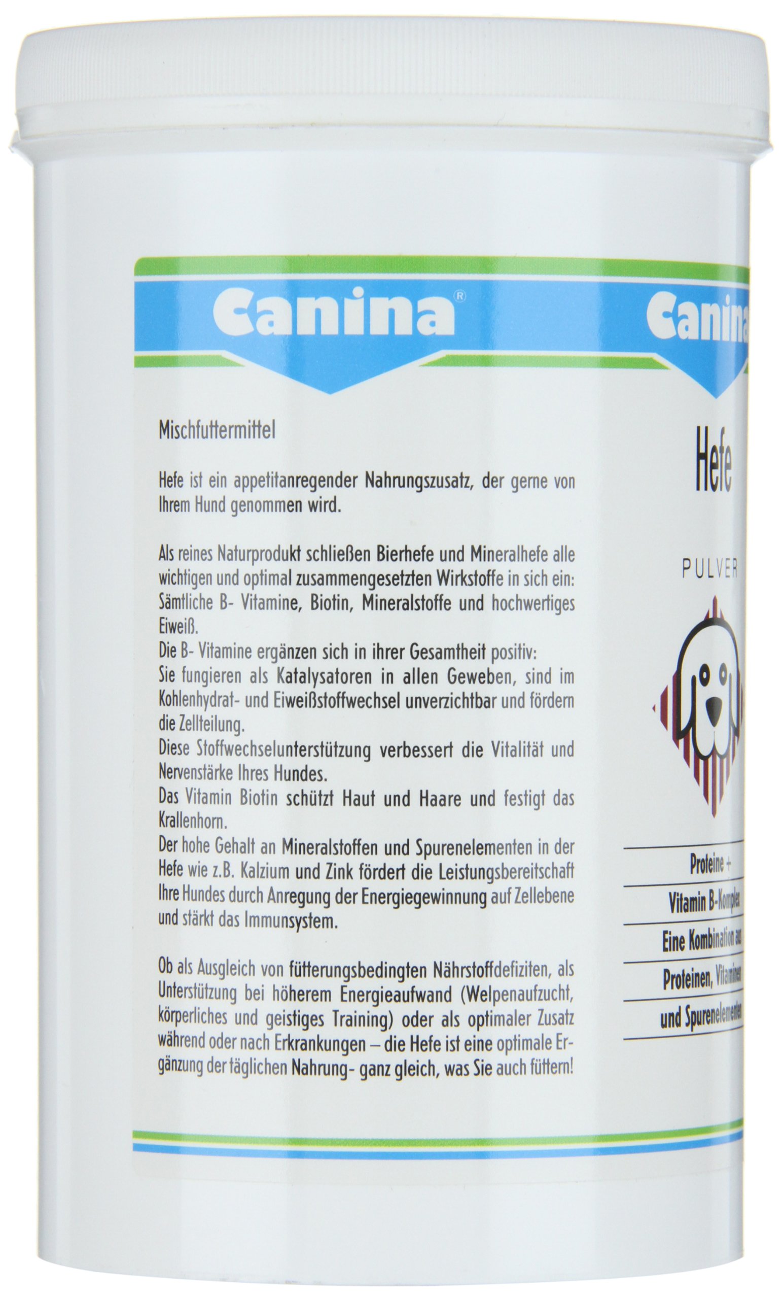 Canina Pharma Hefe Pulver 600g
