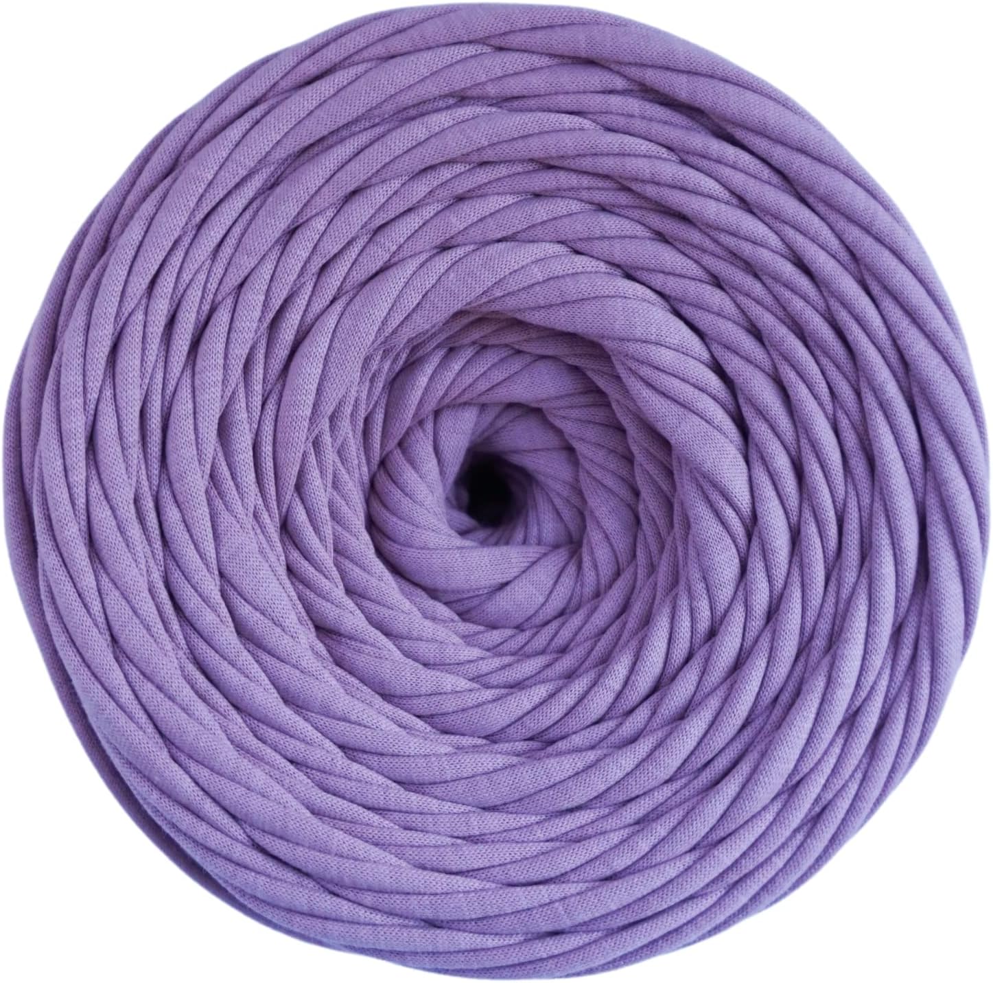 T-Shirt Yarn - Fabric Jersey Yarn for Crocheting, 100 Yards T-Shirt Yarn for DIY Bags, Baskets and Home Decor in Dust Rose