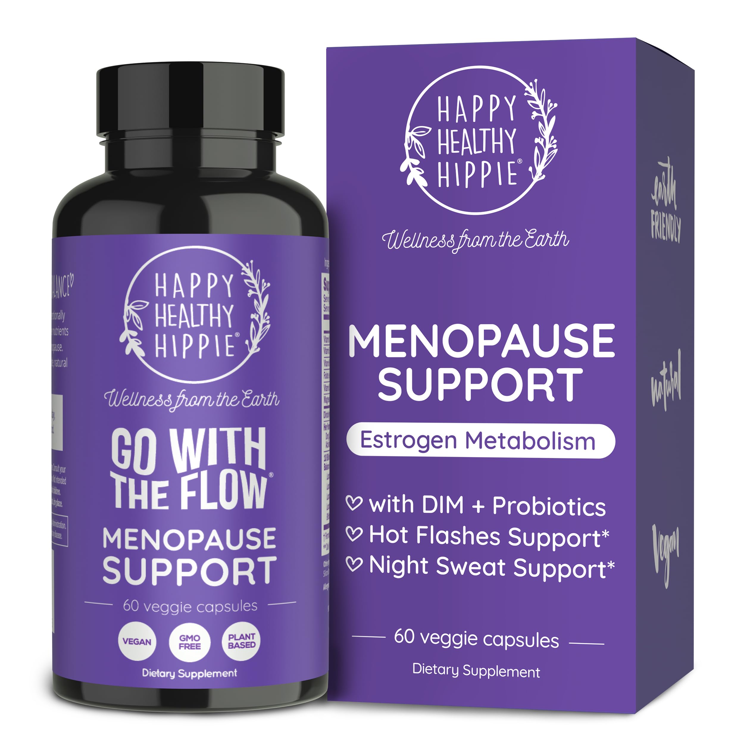 Menopause Supplements for Women – DIM Supplement + Probiotics | Estrogen Metabolism & Hormone Balance Support | Perimenopause Relief | Hot Flashes, Mood Swings & Night Sweats | Dong Quai | 60 Ct