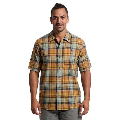Royal Robbins Redwood Plaid Short Sleeve Men