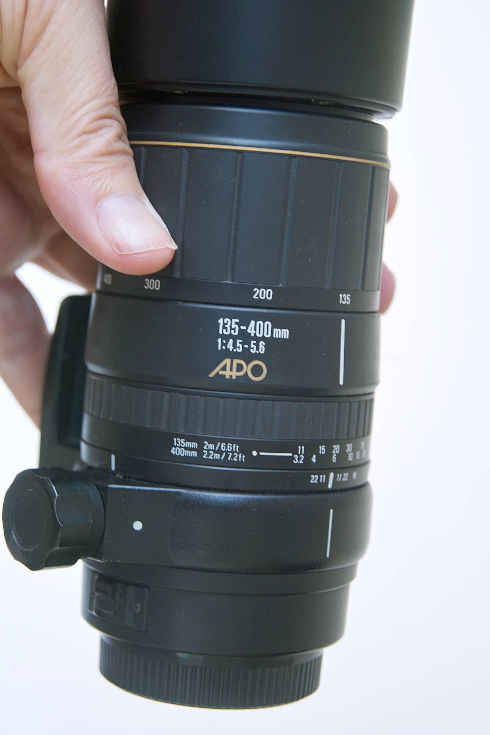 Sigma 135 400mm f/4.5-5.6 DG RF APO Aspherical Ultra Telephoto
