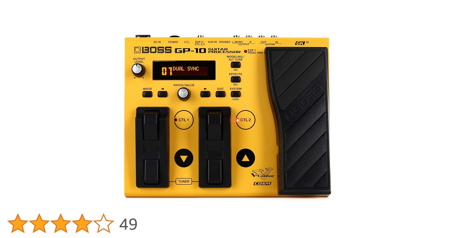 Boss GP-10 Guitar Processor with GK-3 Pickup : Amazon.ca