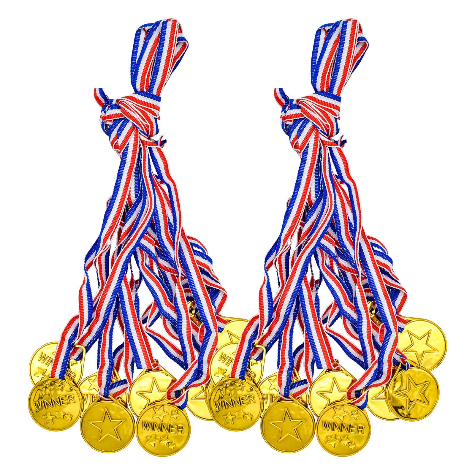 15 medaglie unilaterali per bambini, medaglie del trofeo pendente, medaglie dei vincitori