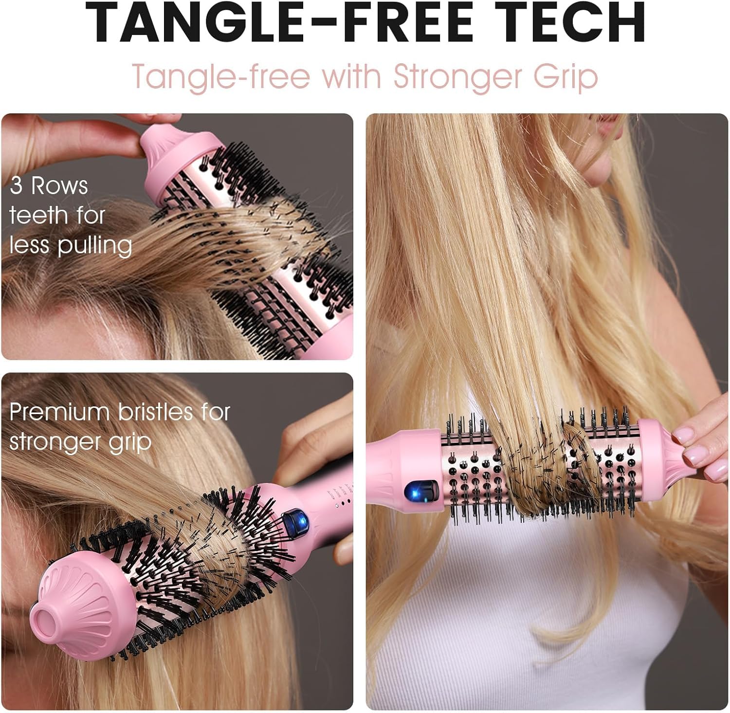 ZAVAREA 1.5-Inch Ceramic Thermal Brush Styler
