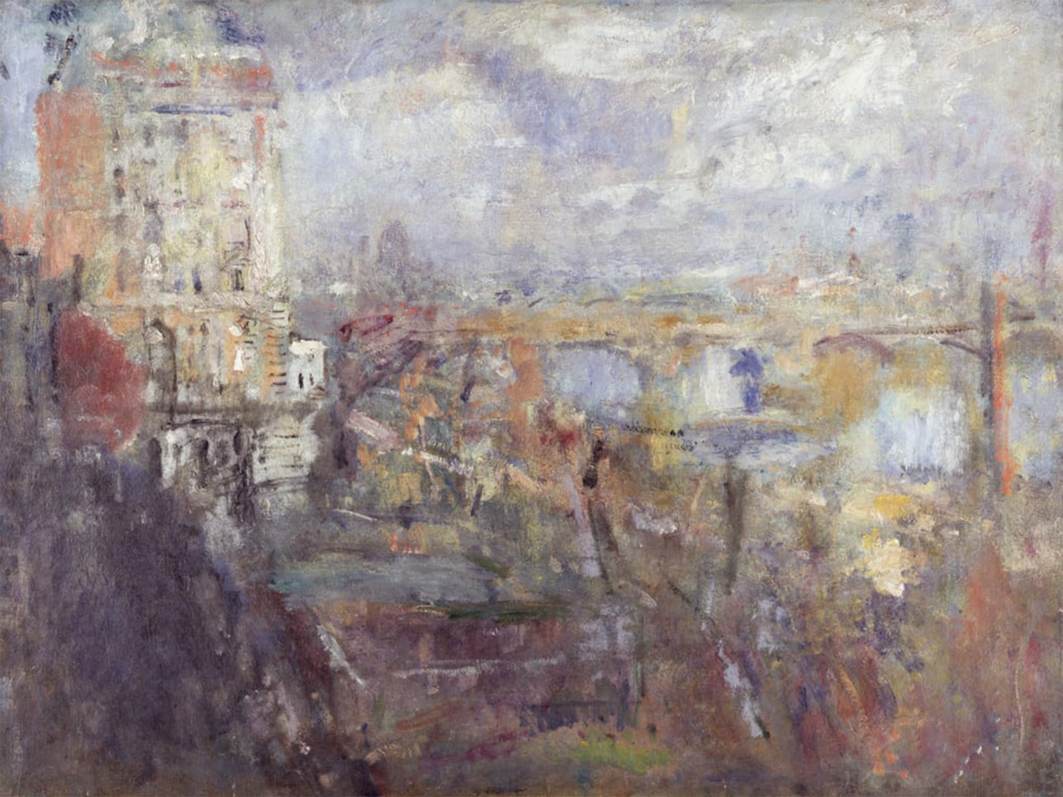 Cuadro pintura murales decor de Ambrose Mcevoy lienzo para transformar paredes oscuras 5