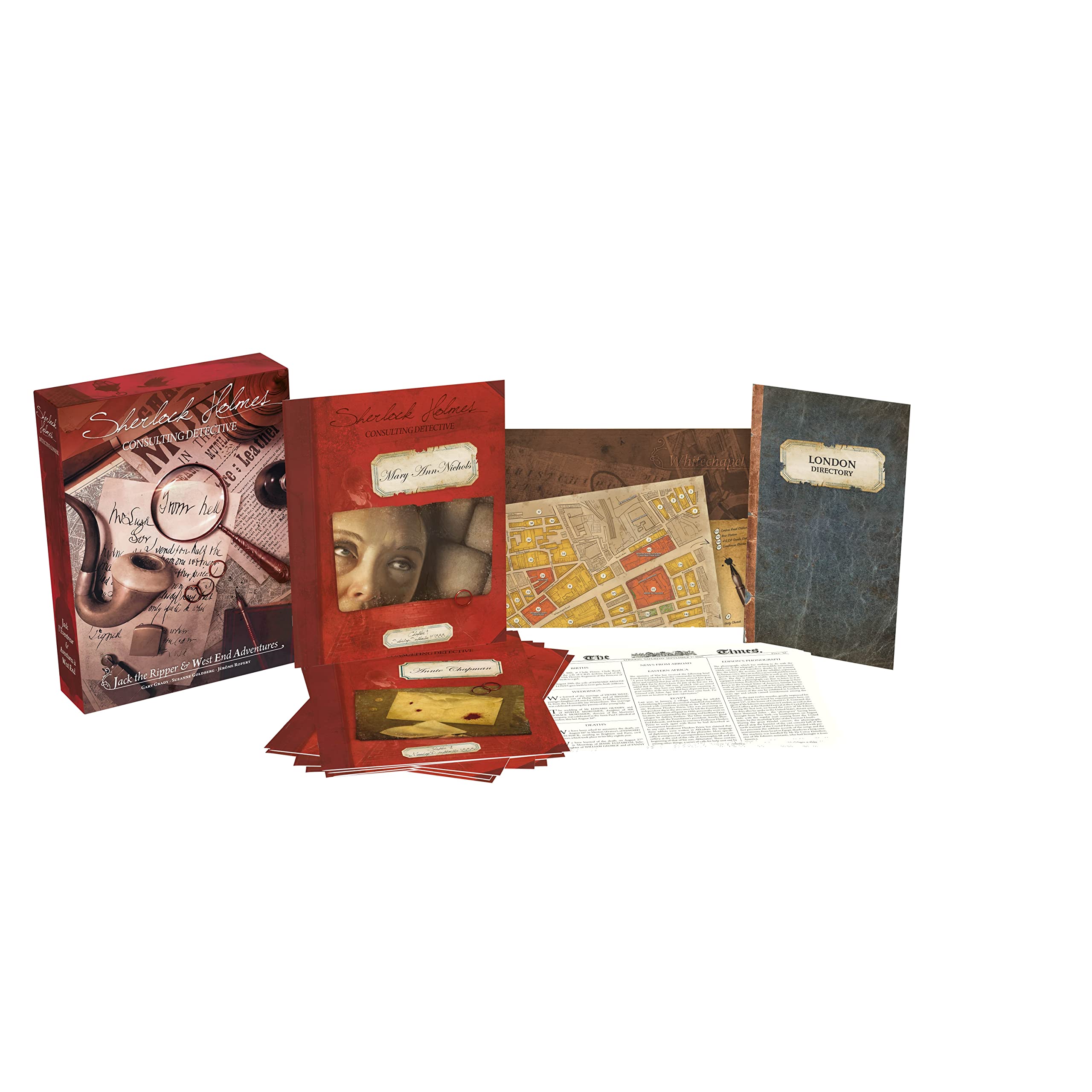 Asmodee - Sherlock Holmes Consulente Investigativo: Jack Lo Squartatore e Avventure nel West End & Sherlock Holmes Consulente Investigativo: I Delitti del Tamigi e Altri Casi