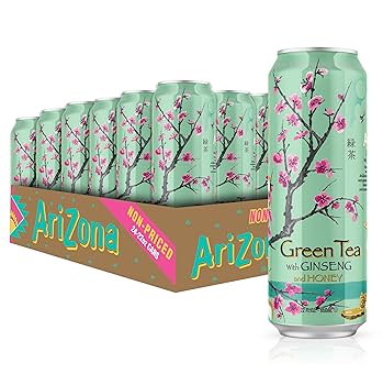 Amazon.co.jp: * * Green Tea with Ginseng & Honey , 23 oz Can