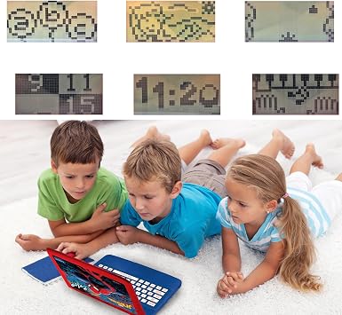 Lexibook, Miraculous Educational Laptop for kids, JC598MIi3LXB | German/English, 124 activities, Learning games and music, Red/Black