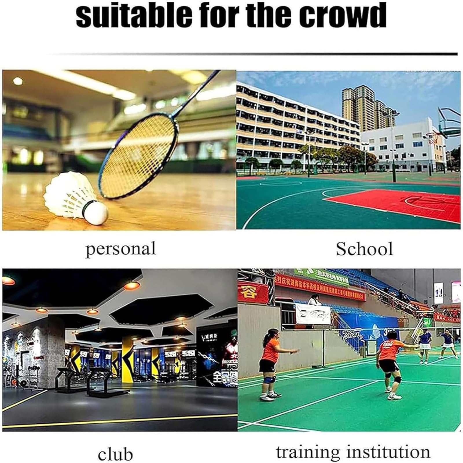 Machine de Lancement de Badminton Automatique avec Angle réglable pour Pratique Solo