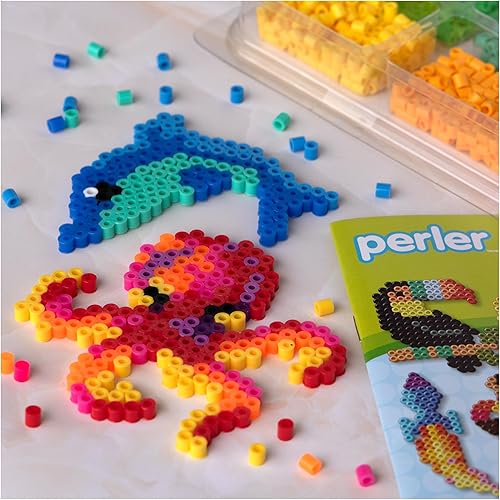 Miniatura 4 de Perler bandeja de cuentas con cuaderno de ideas 4000unidades por paquete