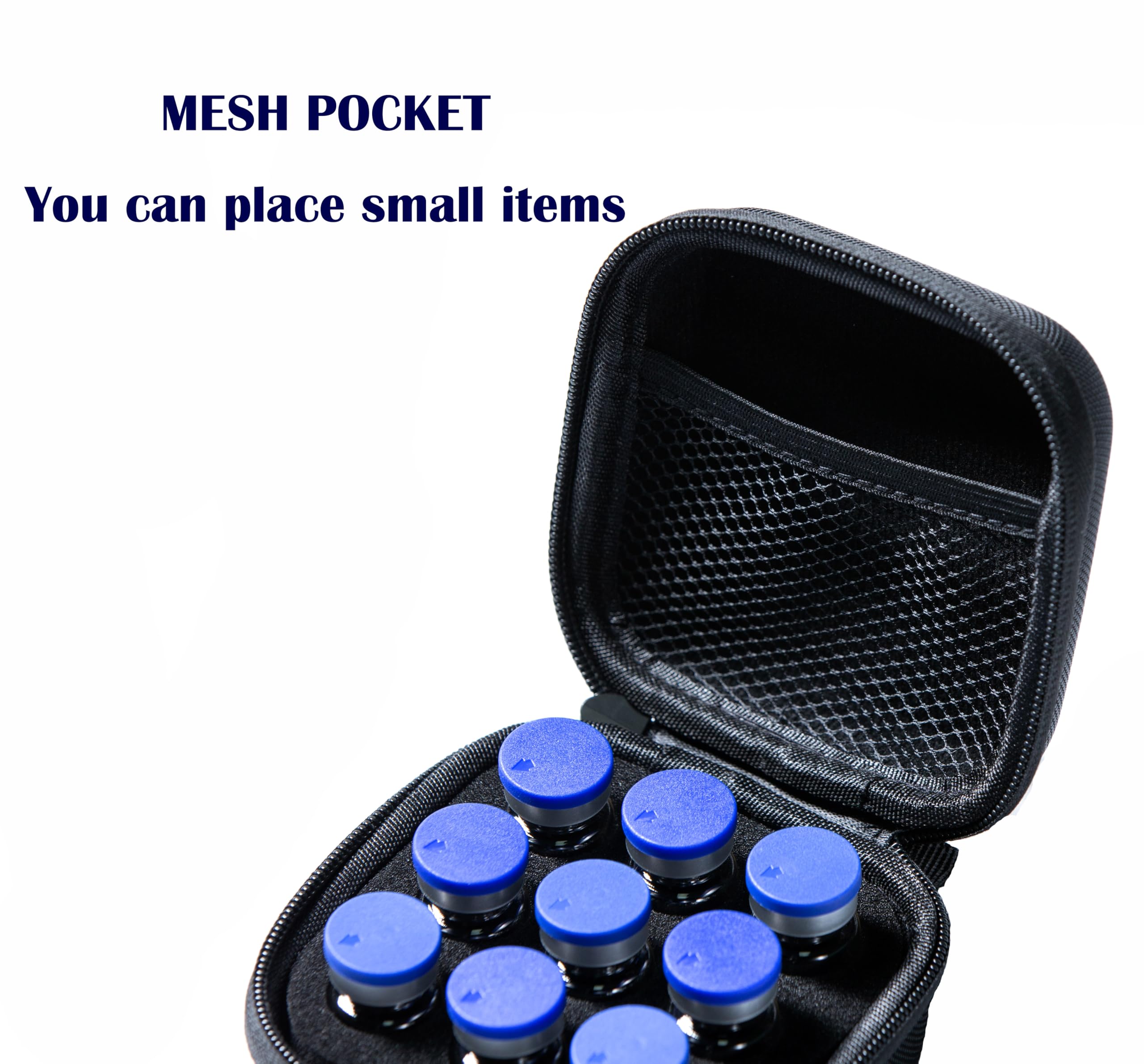 Amazon.com: Moyite 9 Vials Holder, Insulin Peptide Vial Case for Fridge,  with Hand Strap, Fits 5ml 10ml Vial for Peptide, GLP-1 Storage, Not Fit  Tall 10ml Vial, Black : Health & Household