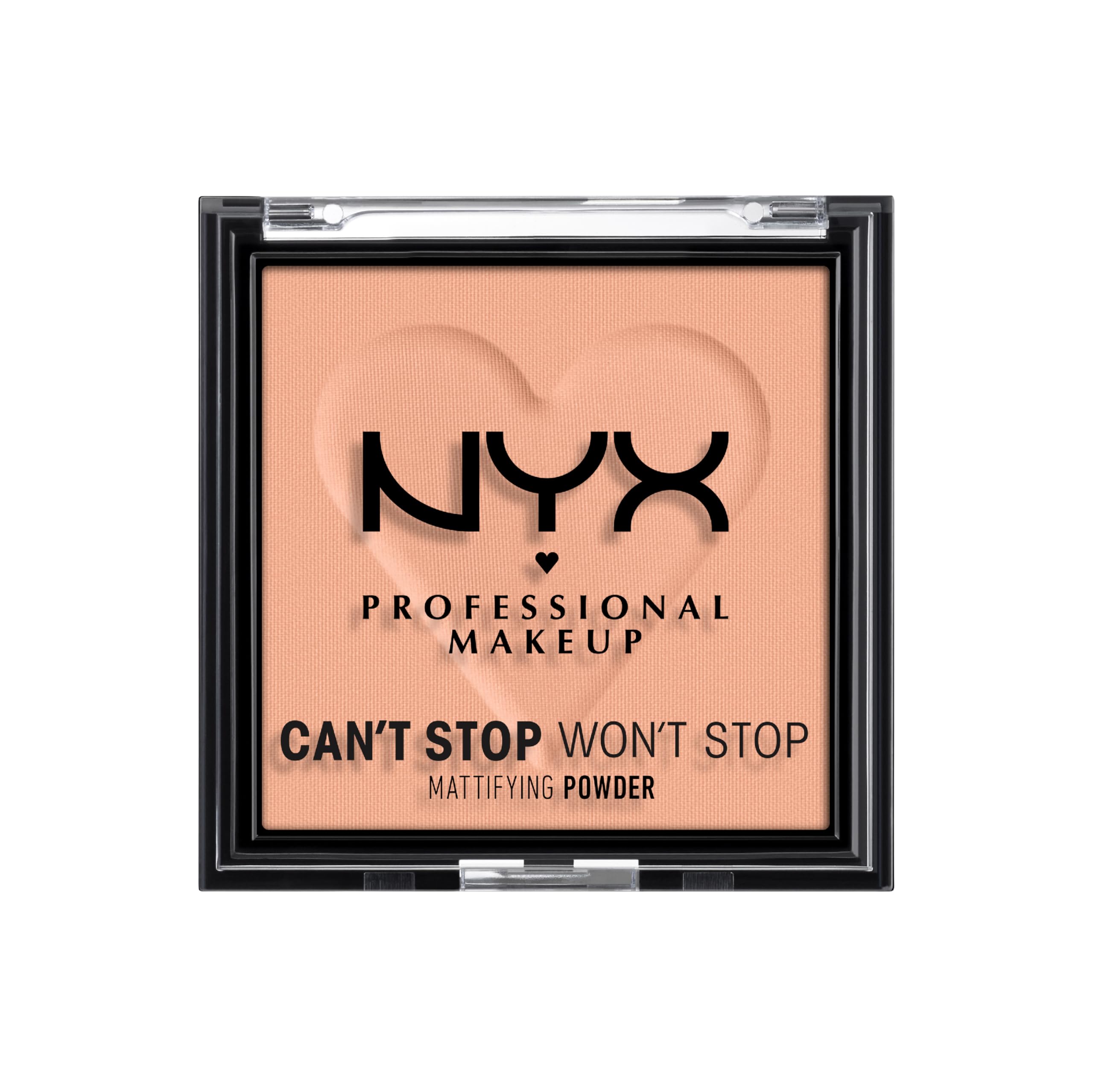 Can't Stop Won't Stop Mattifying Pressed Powder - Bright Peach
