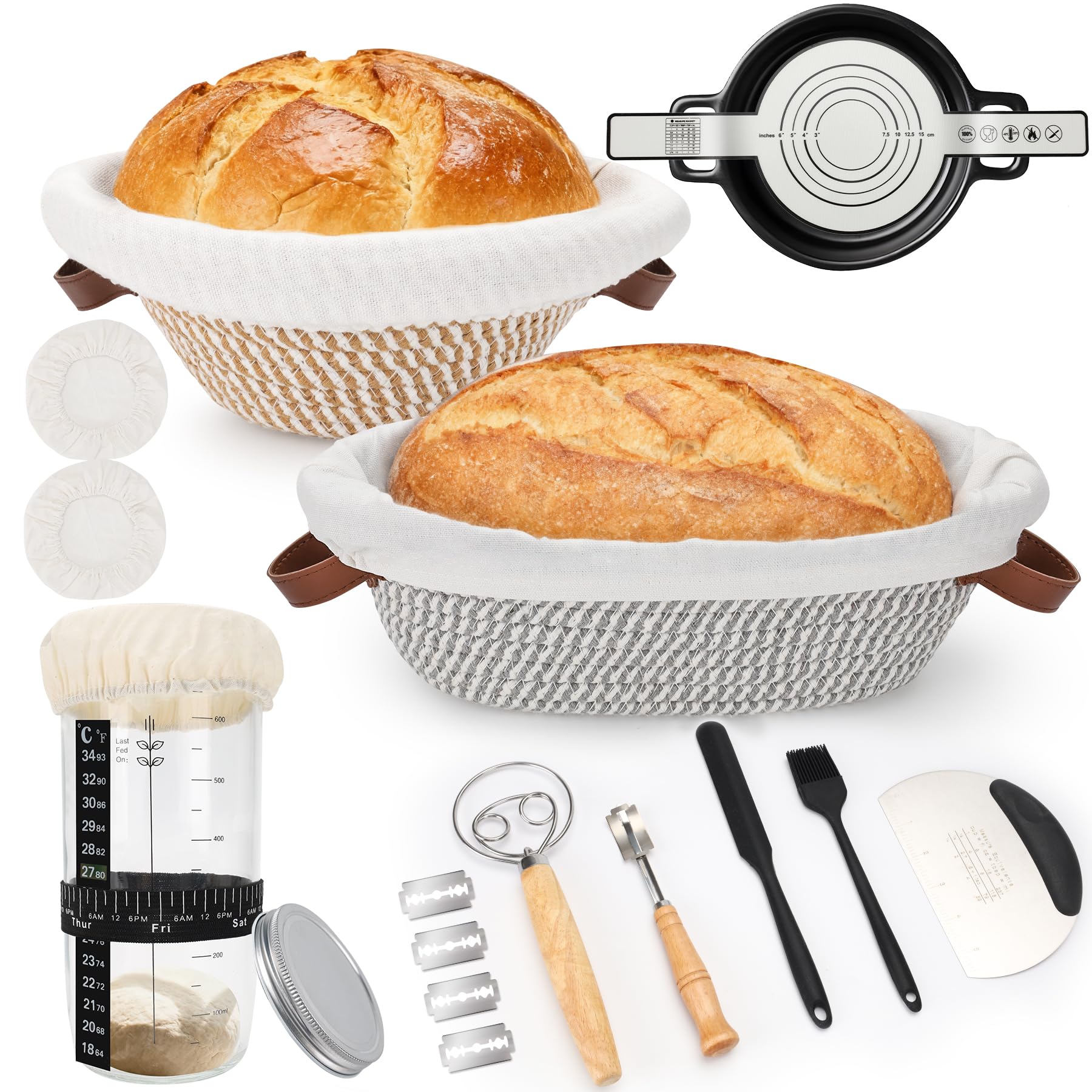 Gärkörbchen Starterset