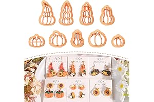 9Pcs Pumpkin Polymer Clay Cutters