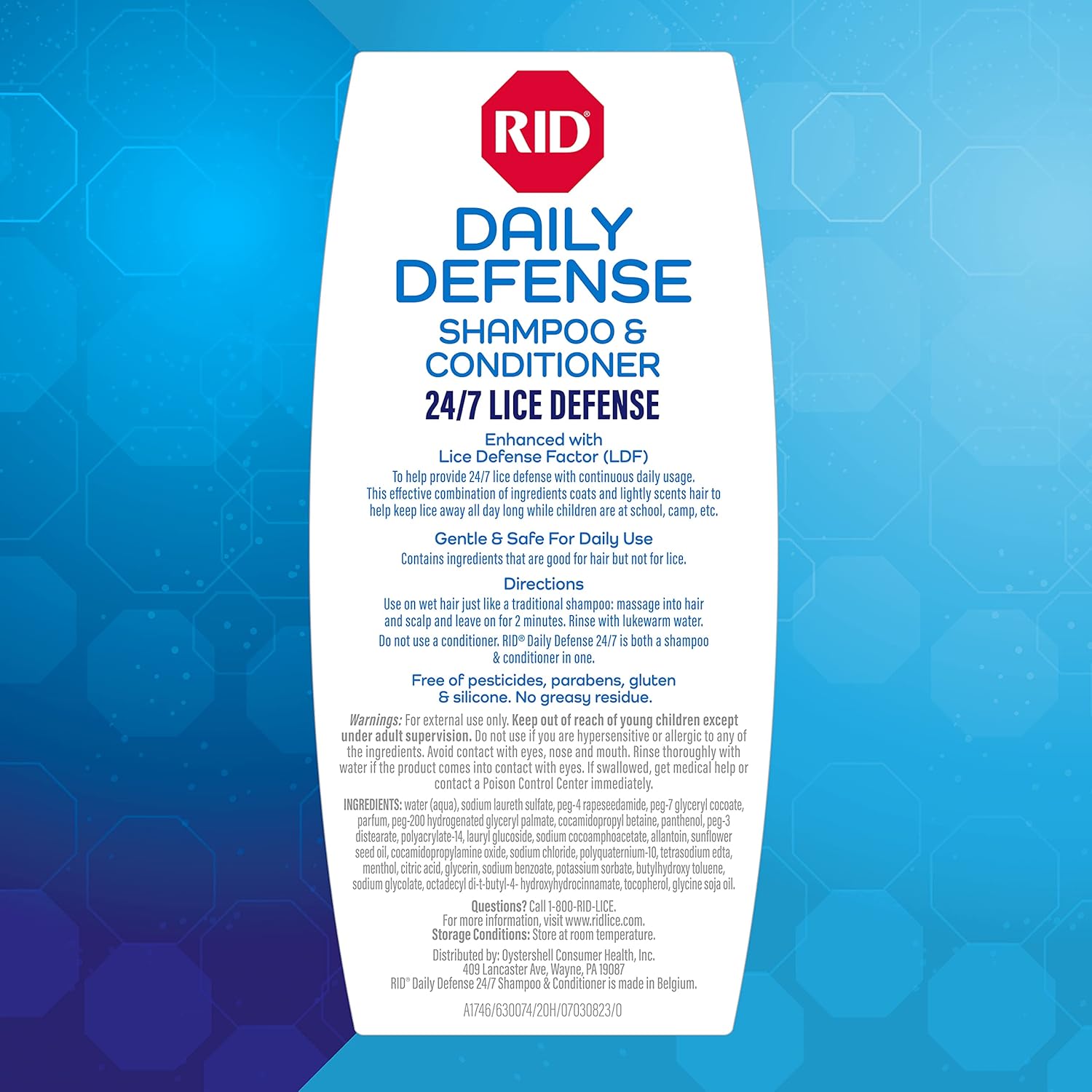 Best Shampoo - RID Daily Defense Lice Shampoo & Conditioner Review